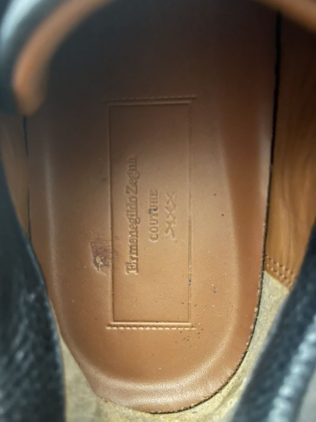 Ermenegildo Zegna Ermenegildo Zegna navy triple stitch rpr $1300 uk 7 eu 41 Size US 8 / EU 41 - 5 Thumbnail