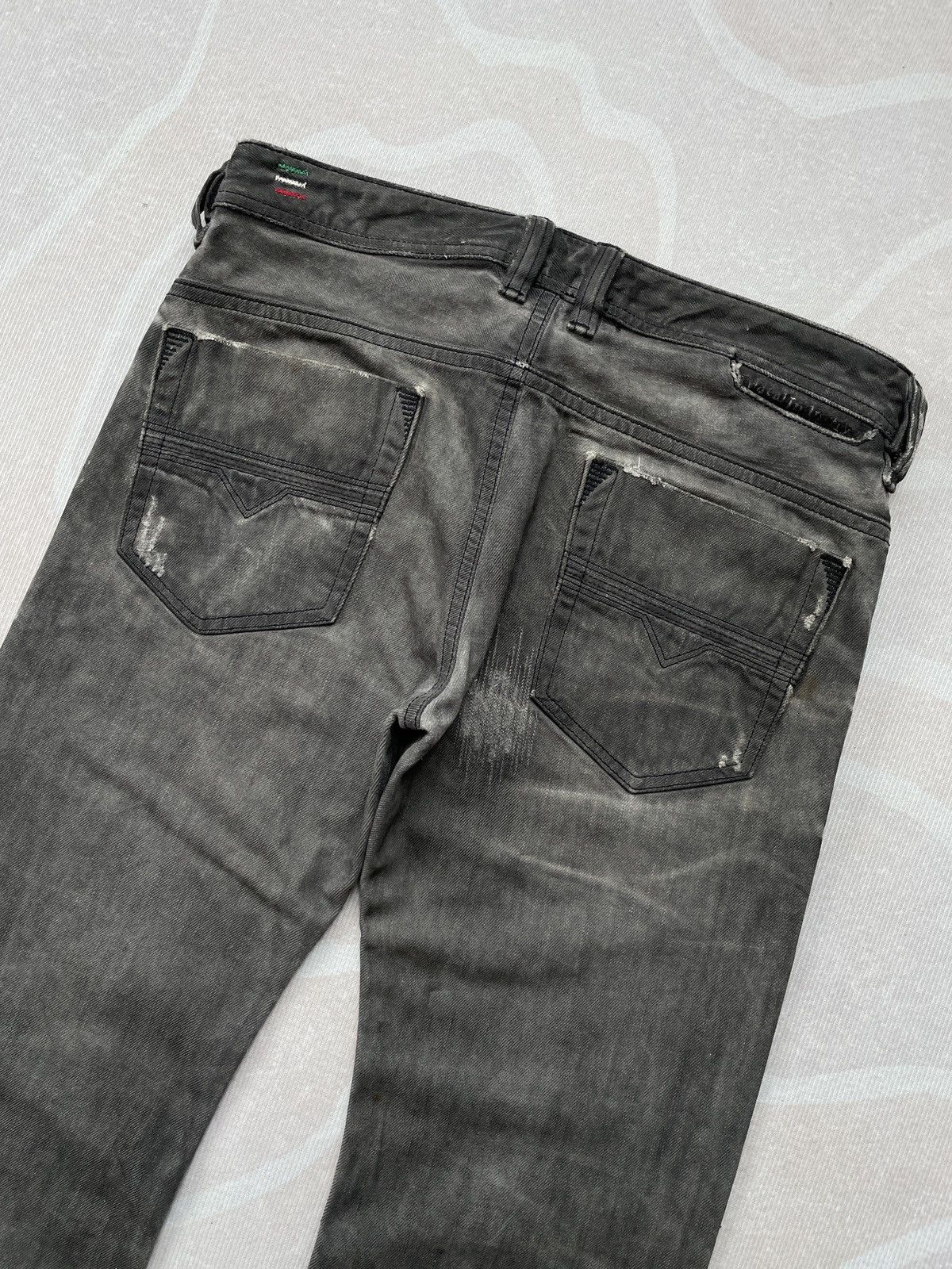 Diesel DIESEL SAFADO DISTRESSED JEAN Size US 32 / EU 48 - 11 Thumbnail