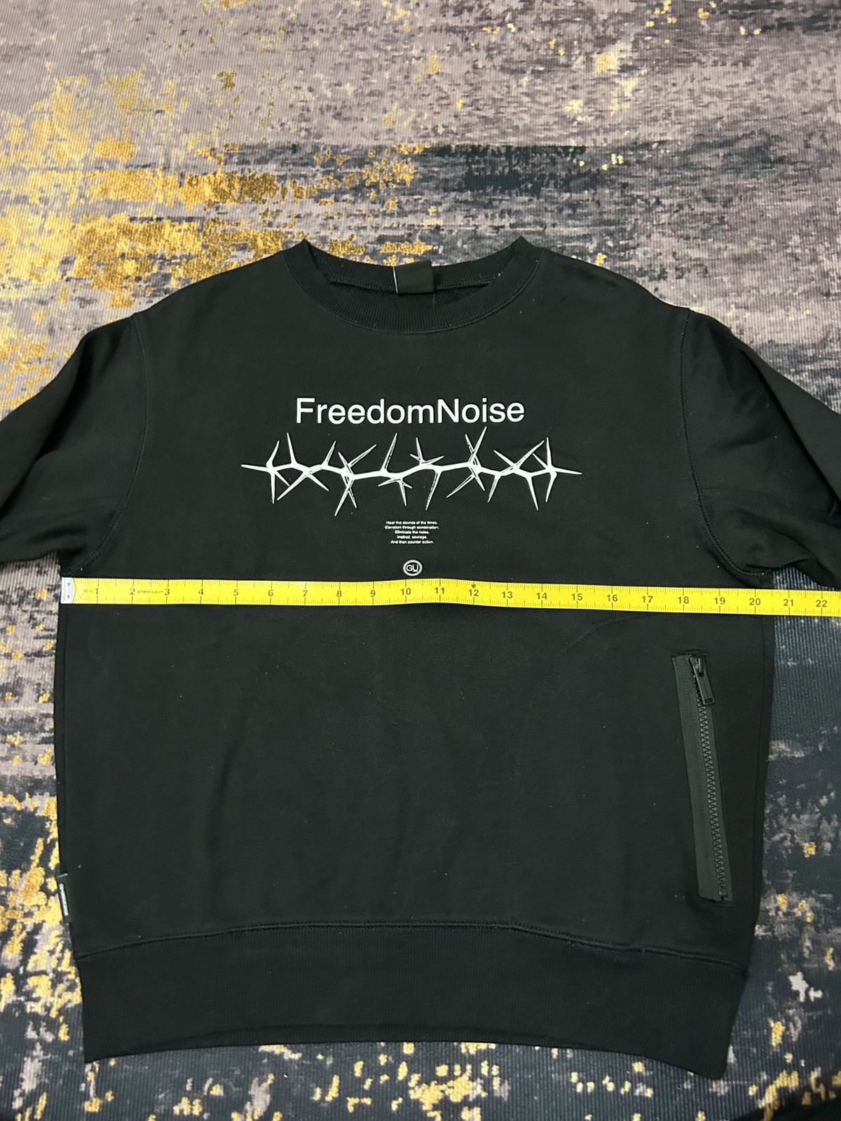 Undercover GU X Undercover Freedom Noise Sweatshirt Size US S / EU 44-46 / 1 - 10 Thumbnail