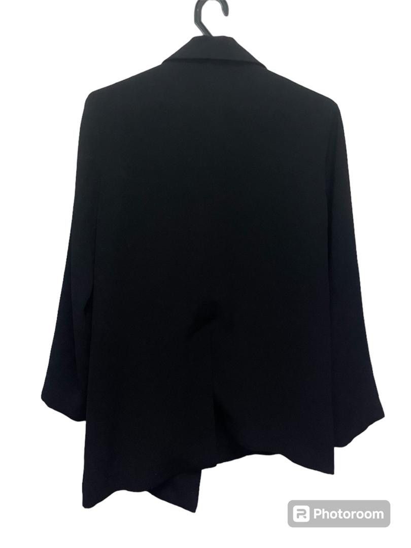 Yohji Yamamoto Yohji Yamamoto by Workshop Black Jacket Size US M / EU 48-50 / 2 - 7 Thumbnail