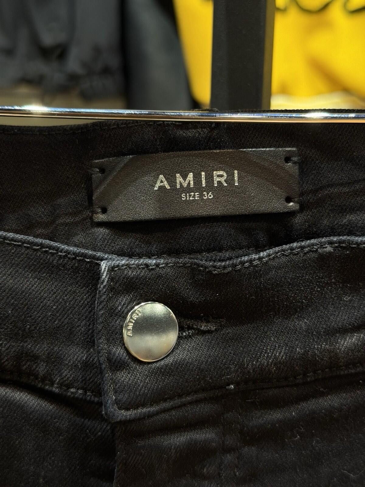 Amiri Size 36 - Amiri Black Green Jeans 100% Authentic Size US 36 / EU 52 - 8 Thumbnail