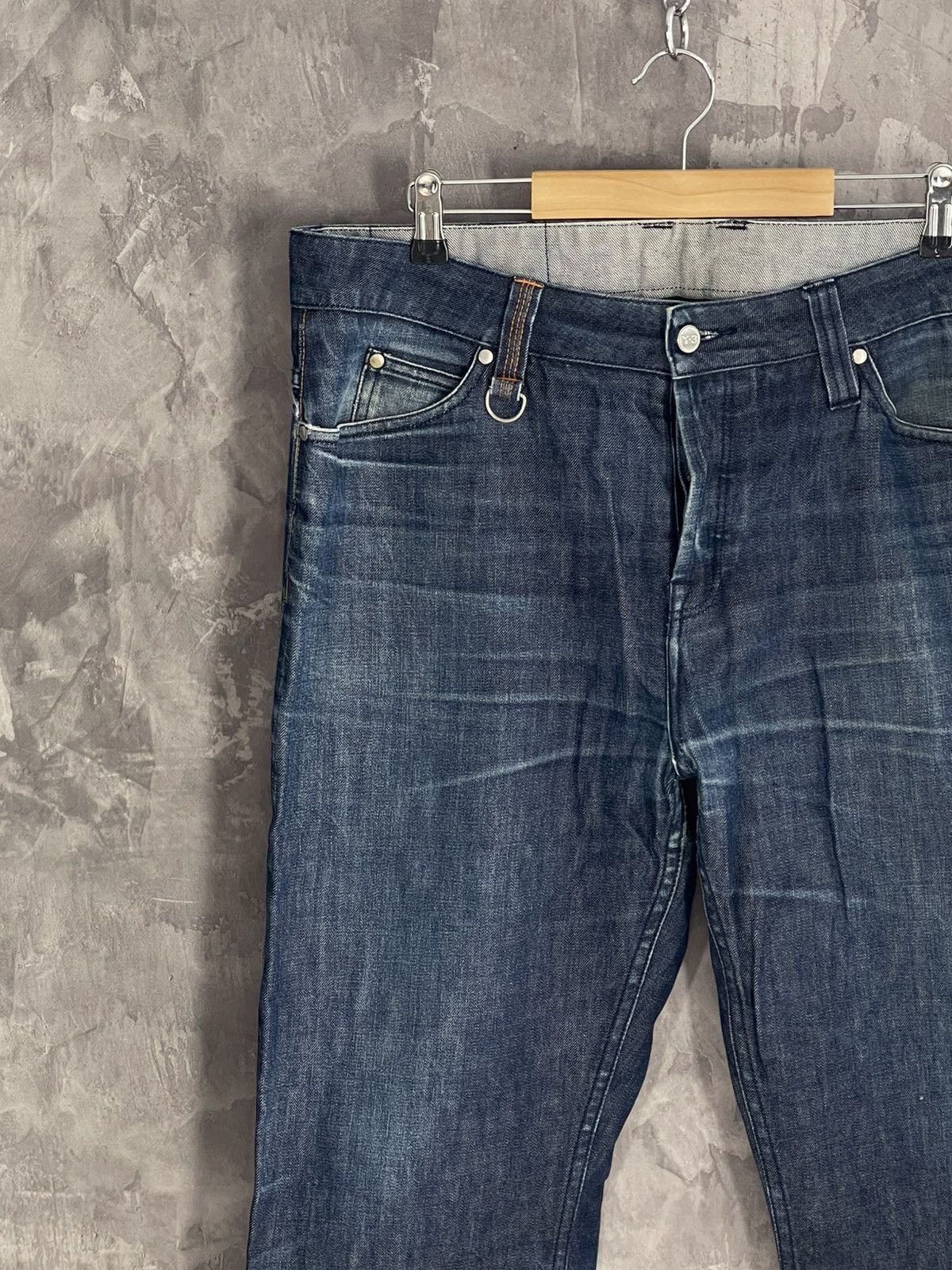 Yohji Yamamoto Vintage Yohji Yamamoto Y-3 Adidas Jeans Pants Y2K Size US 34 / EU 50 - 4 Thumbnail