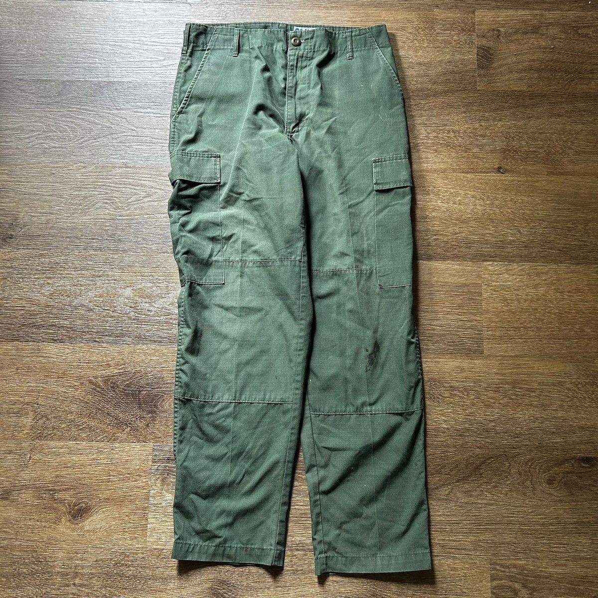 Vintage 6 pockets army pants olive green Grailed