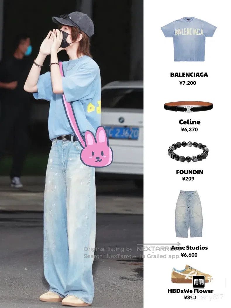 Balenciaga Balenciaga Masking Tape Type Short Sleeve T-Shirt Size US XXS / EU 40 - 9 Thumbnail