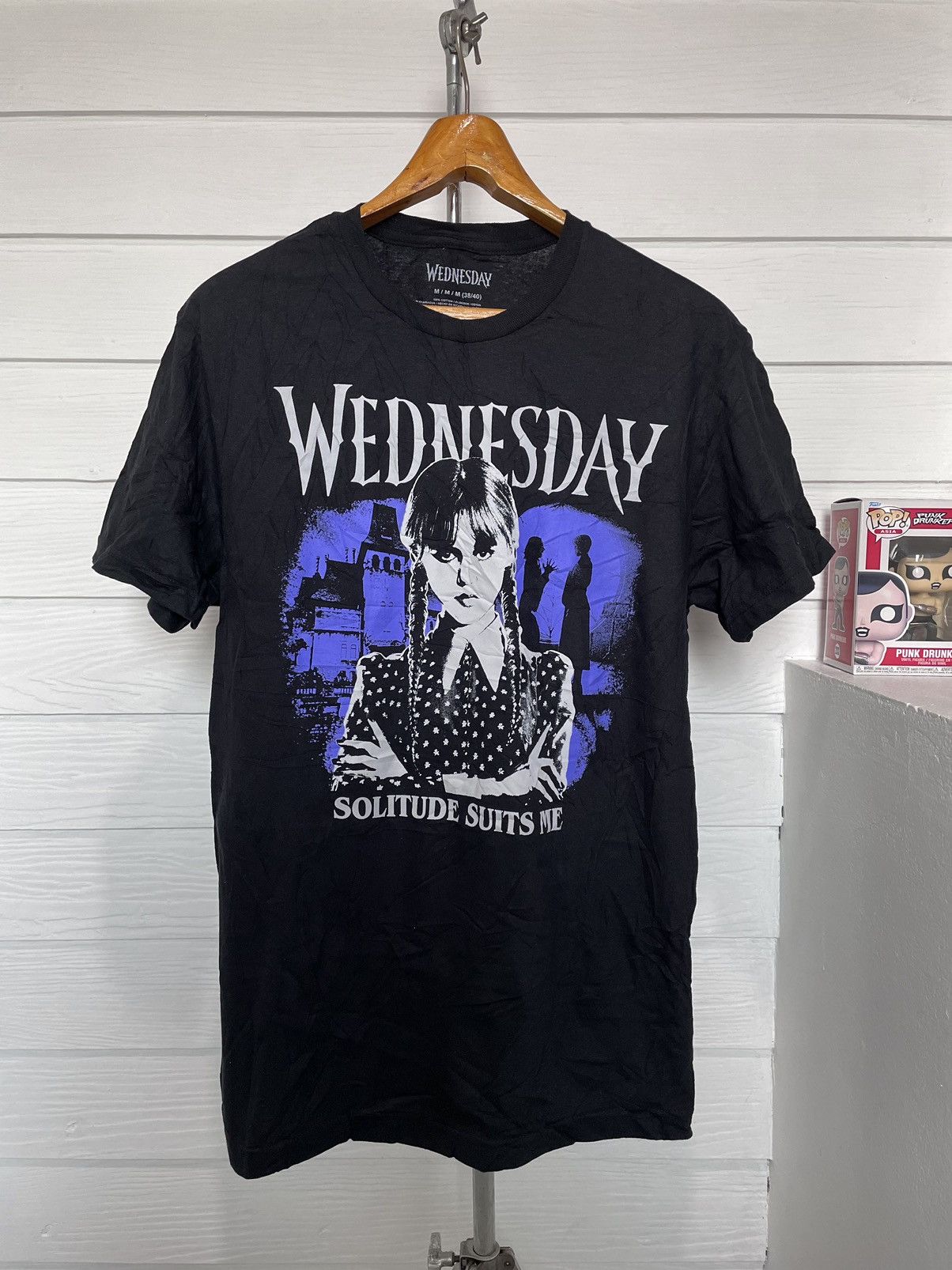 Vintage WEDNESDAY MOVIE (2024) Size US M / EU 48-50 / 2 - 1 Thumbnail
