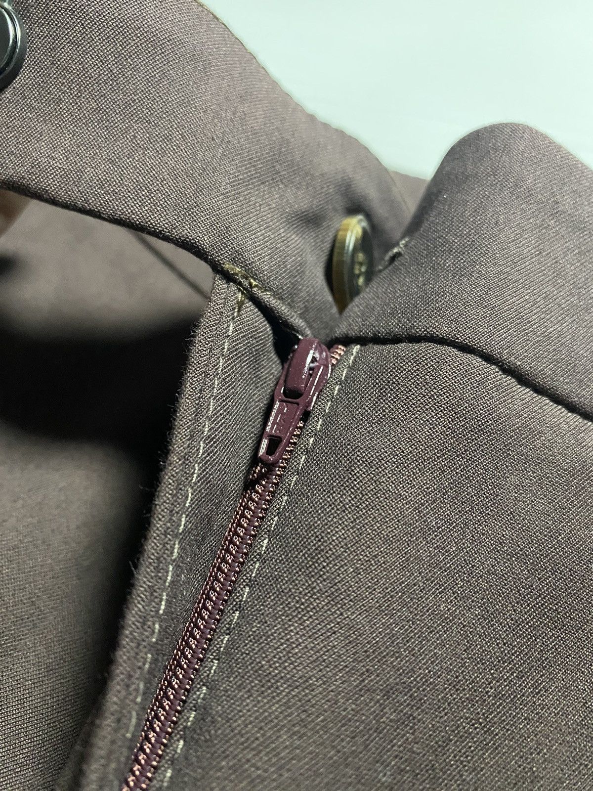 Brunello Cucinelli Brunello Cucinelli Designer brown y2k italy pants Size 26" / US 2 / IT 38 - 11 Thumbnail