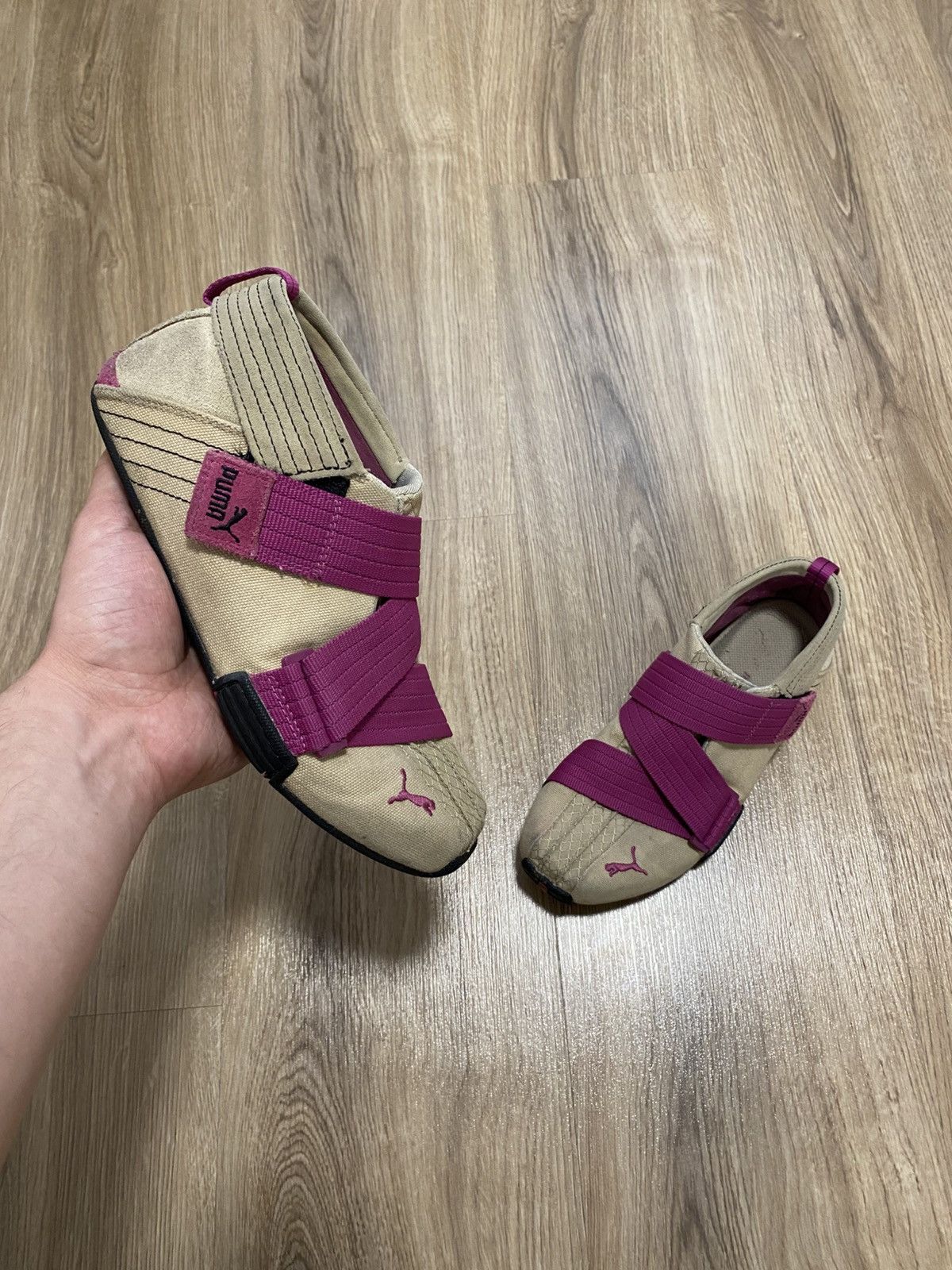 Rare Puma Speed Cat Japanese Velcro Shoes US 6 Eur 37