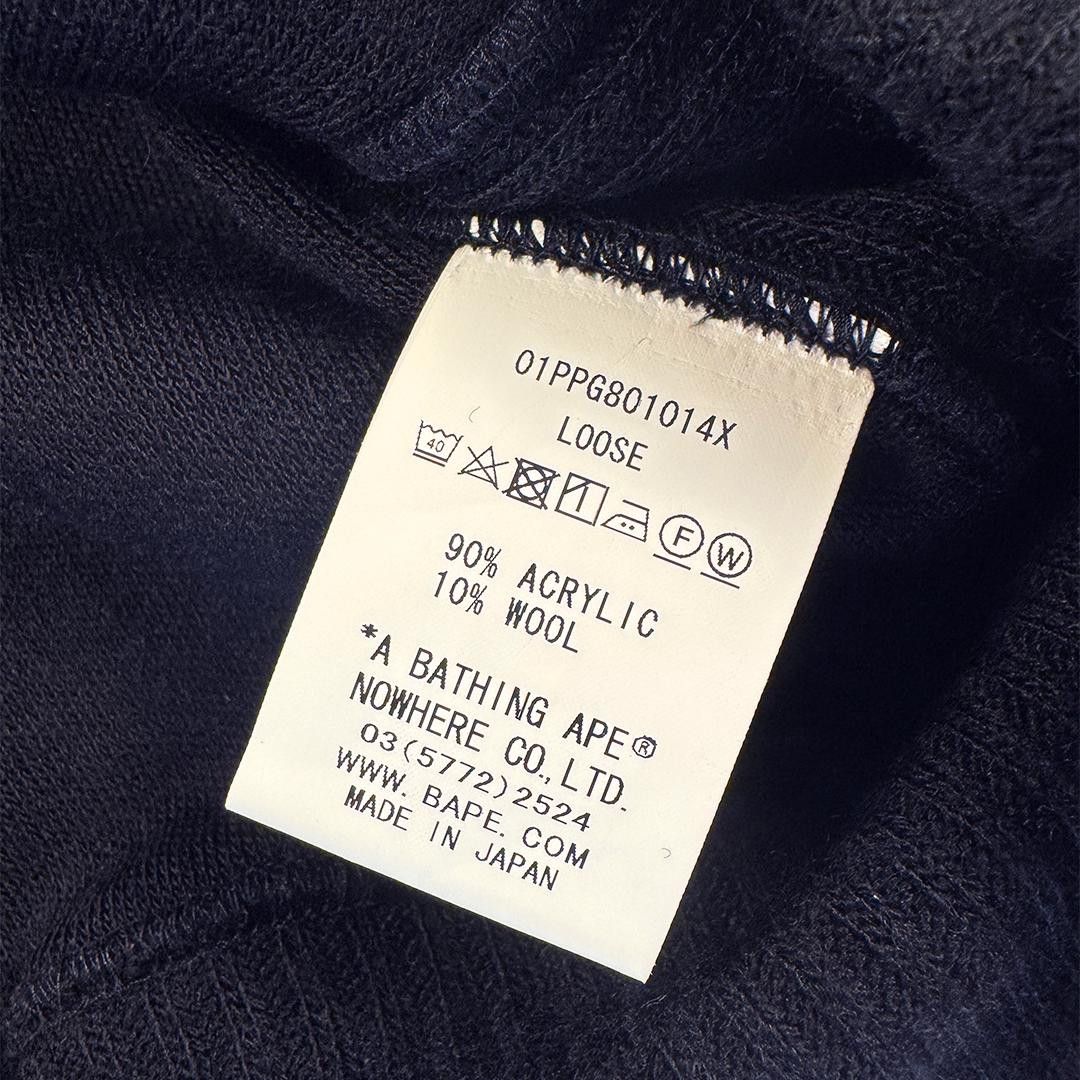 Bape BAPE Star Oversize Hairy Hoodie (L) Size US L / EU 52-54 / 3 - 6 Thumbnail