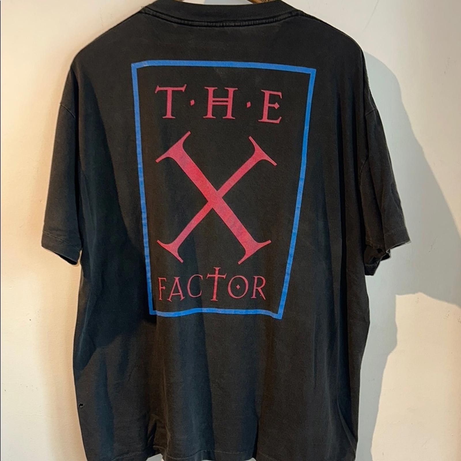 Homies Wonderland Vintage Iron Maiden The X Factor Graphic Single Stitch Shirt Size US XL / EU 56 / 4 - 5 Thumbnail
