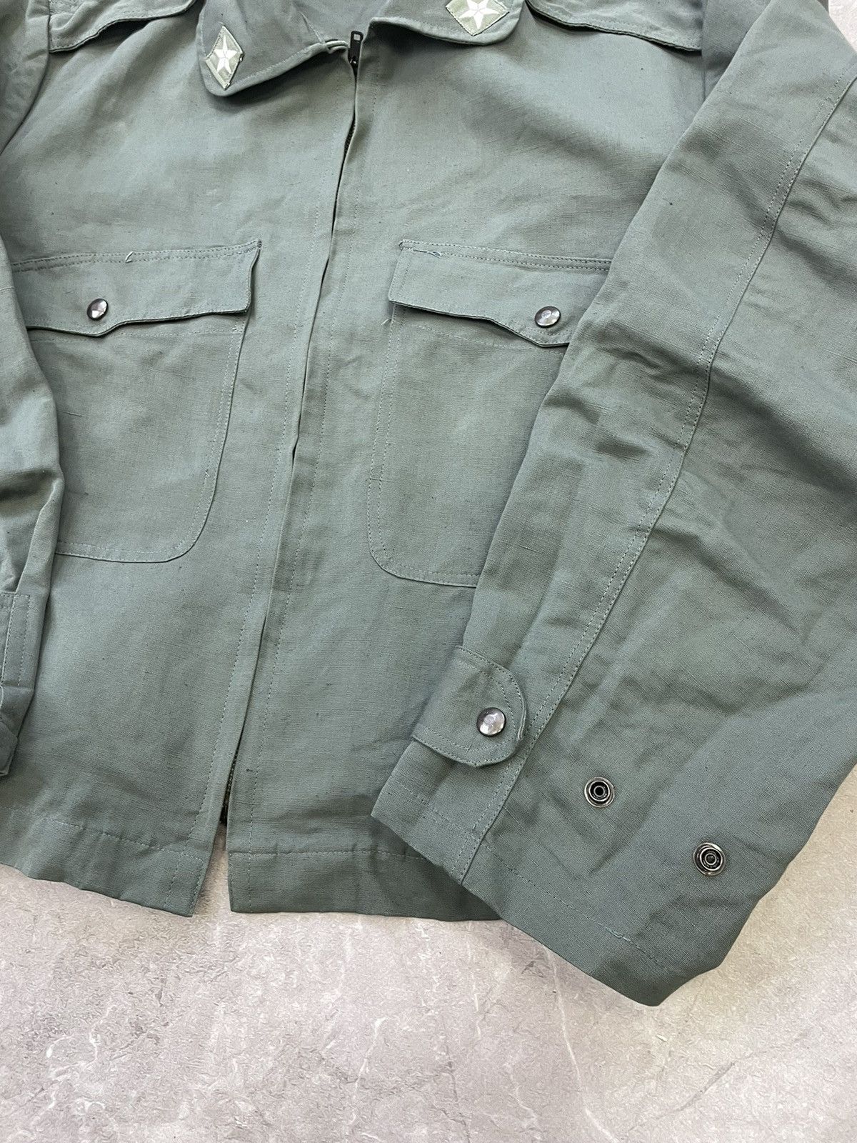 Japanese Brand VINTAGE ARMY 90s military jacket japanese style rare Size US L / EU 52-54 / 3 - 3 Thumbnail