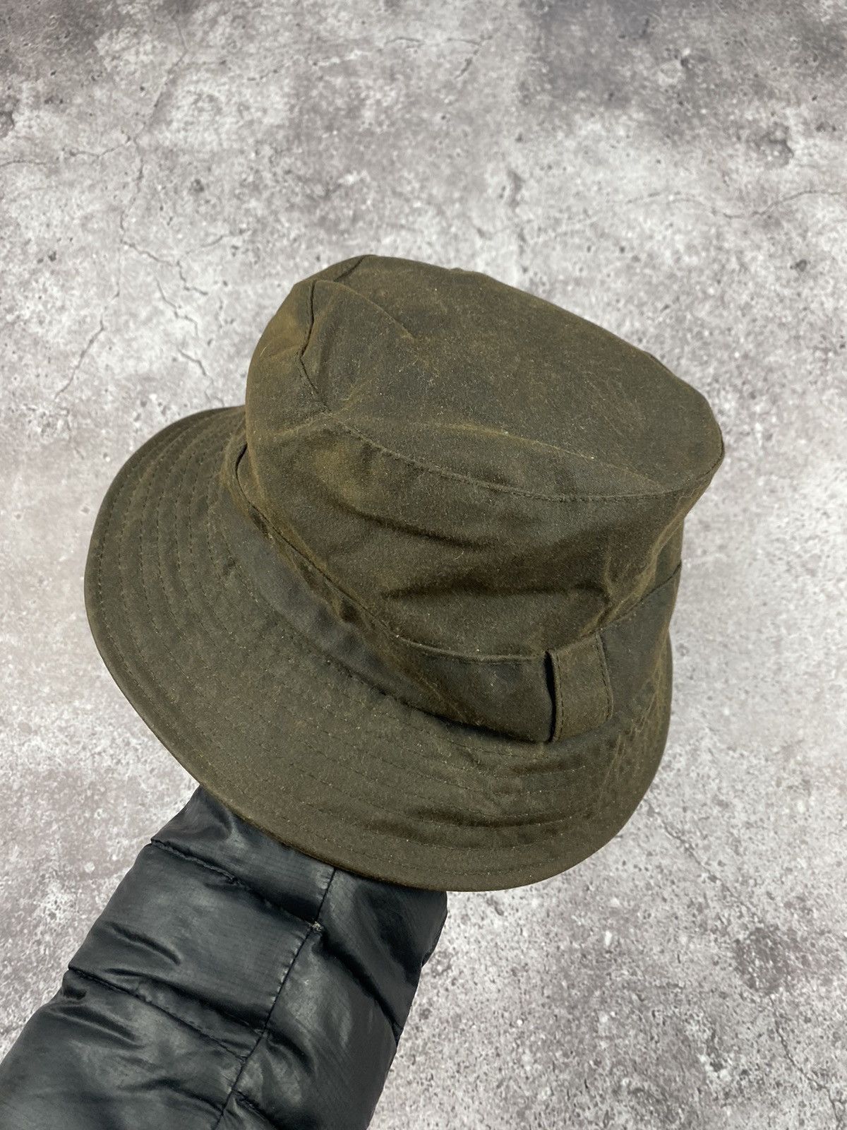 Barbour BARBOUR WAX SPORTS BUCKET HAT GREEN SIZE OS Size ONE SIZE - 2 Thumbnail