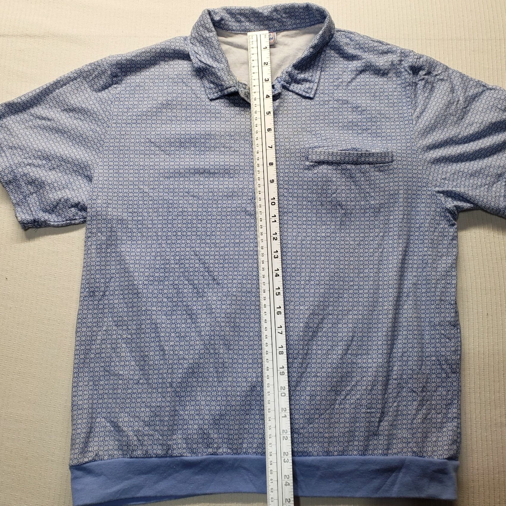 Haband Haband Camel Joe Polo Shirt Men Large Blue Short Sleeve Golf Shirt Adult Large blue Camels Joe Polo Shirt Men Large Golf Shirt Size US L / EU 52-54 / 3 - 7 Thumbnail