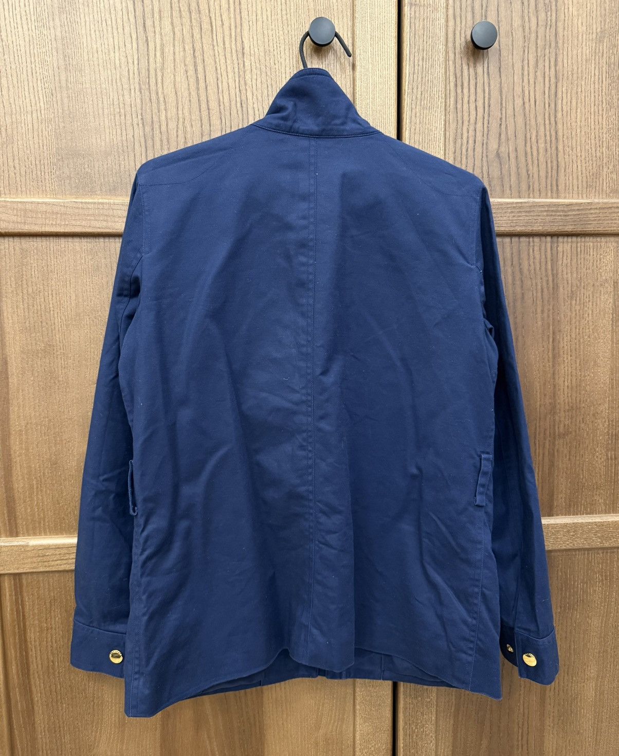 Ralph Lauren Vintage Ralph Lauren Navy Blue Jacket Womens Short Trench Size M / US 6-8 / IT 42-44 - 9 Thumbnail