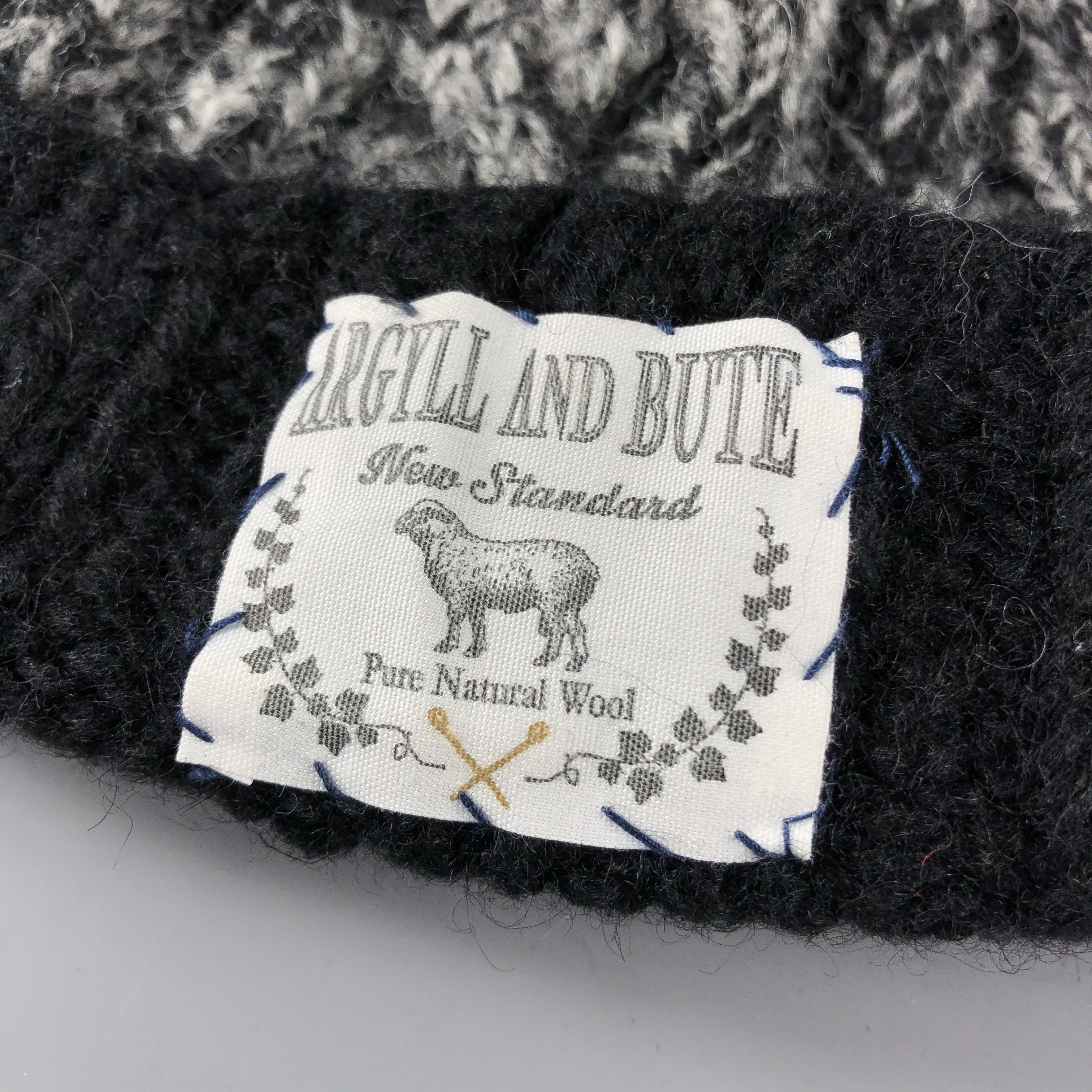 Japanese Brand × Vintage Argyll And Bute Ribbed Beanie Snow Hat Snow Cap -D928 Size ONE SIZE - 4 Thumbnail