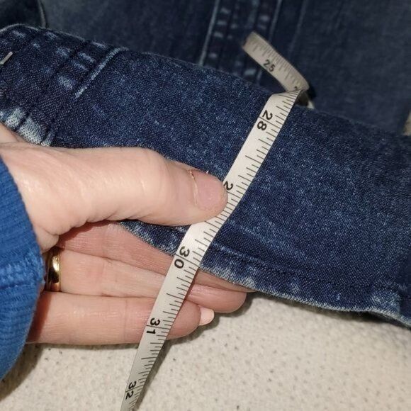 Airwalk Airwalk Stretch Sz. M Cloud Blue Jean Short Sleeve Full Butt Size M / US 6-8 / IT 42-44 - 10 Thumbnail
