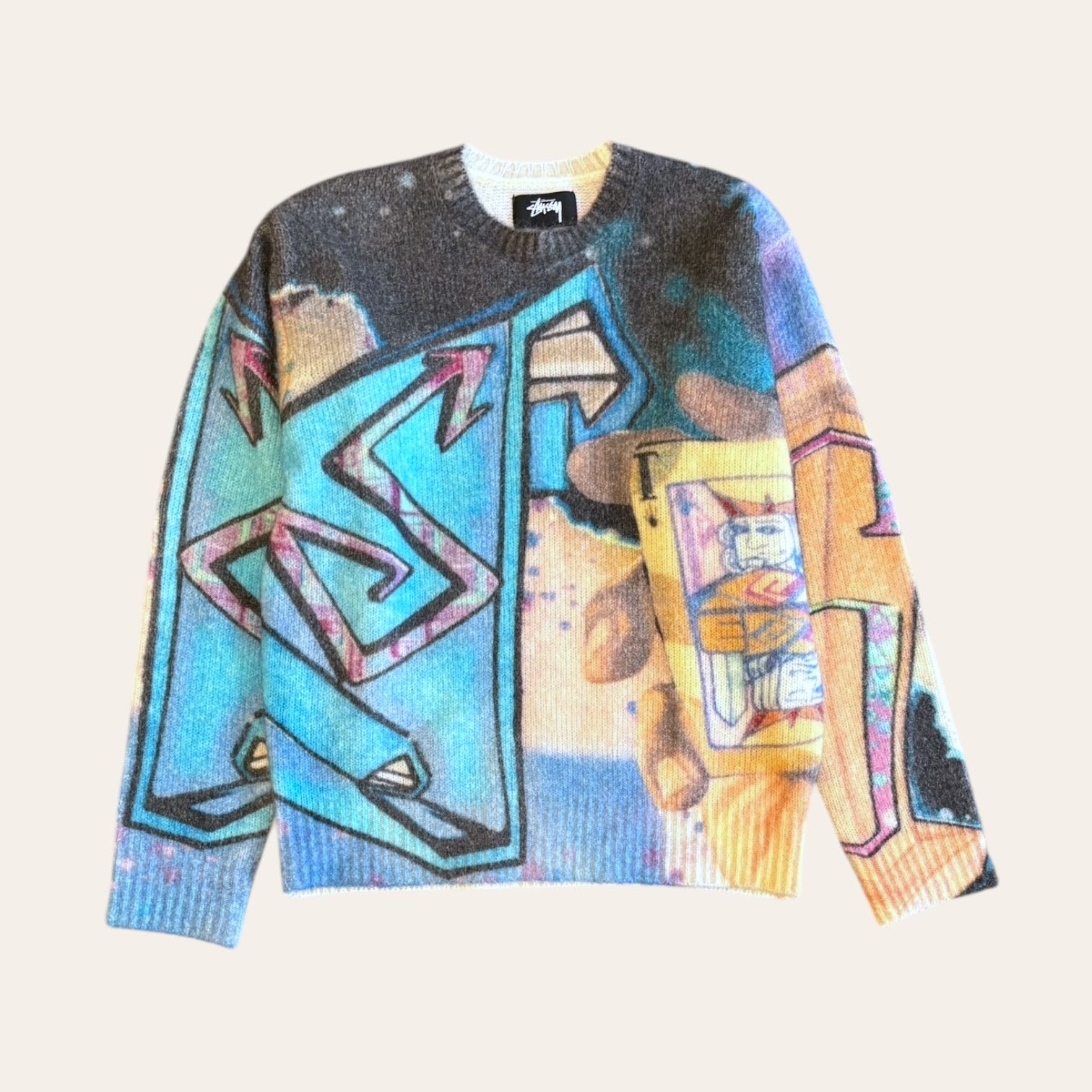Stussy Brand New Stussy Goldie Mohair Sweater Size US S / EU 44-46 / 1 - 1 Thumbnail
