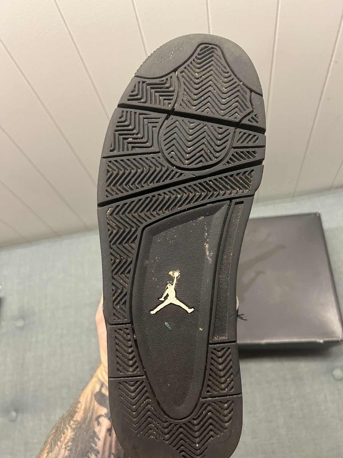 Jordan Brand Air Jordan 4 “Black Cat” 2020 Size US 13 / EU 46 - 8 Thumbnail