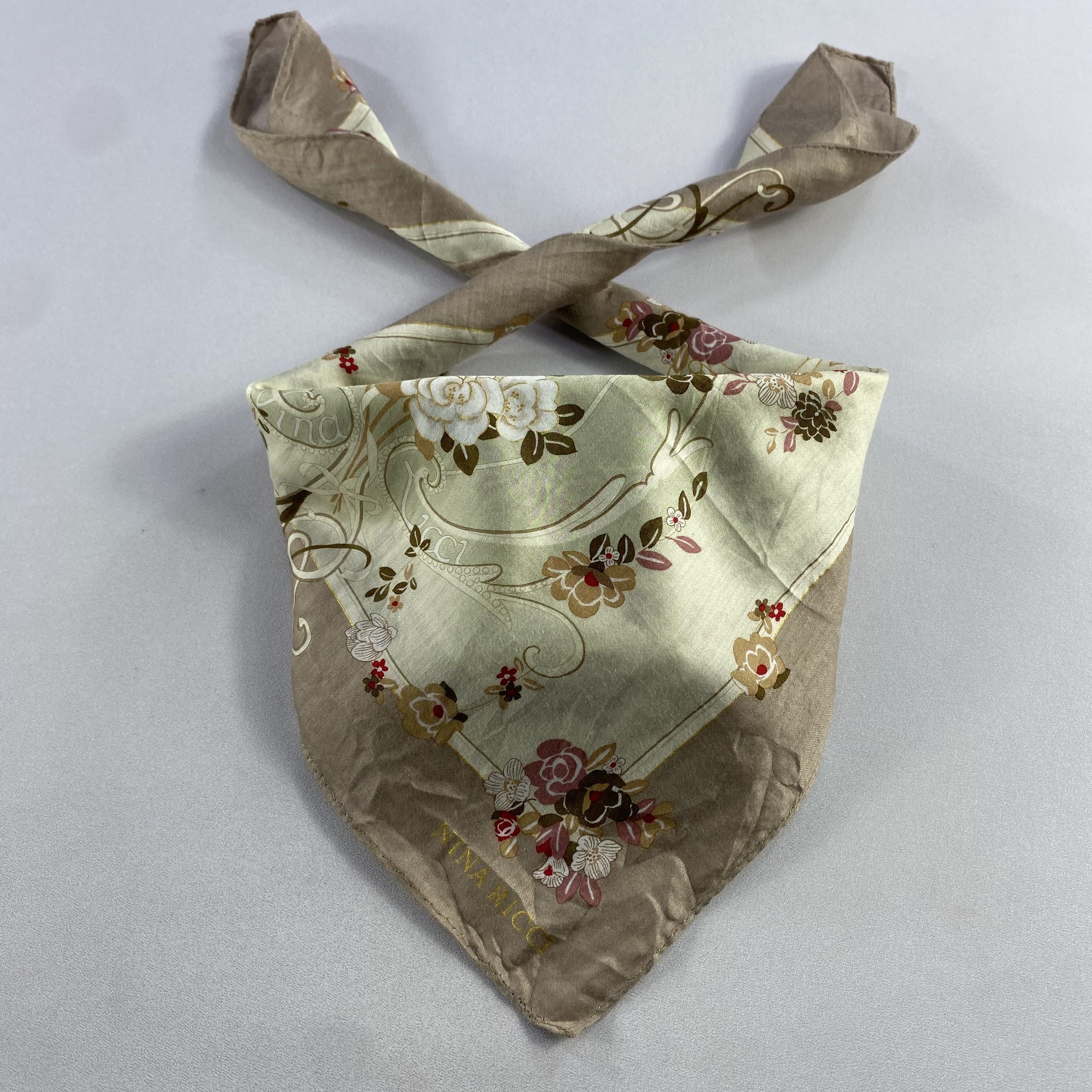 Vintage Nina Ricci Bandana/ Handkerchief / Neckerchief Size ONE SIZE - 1 Thumbnail