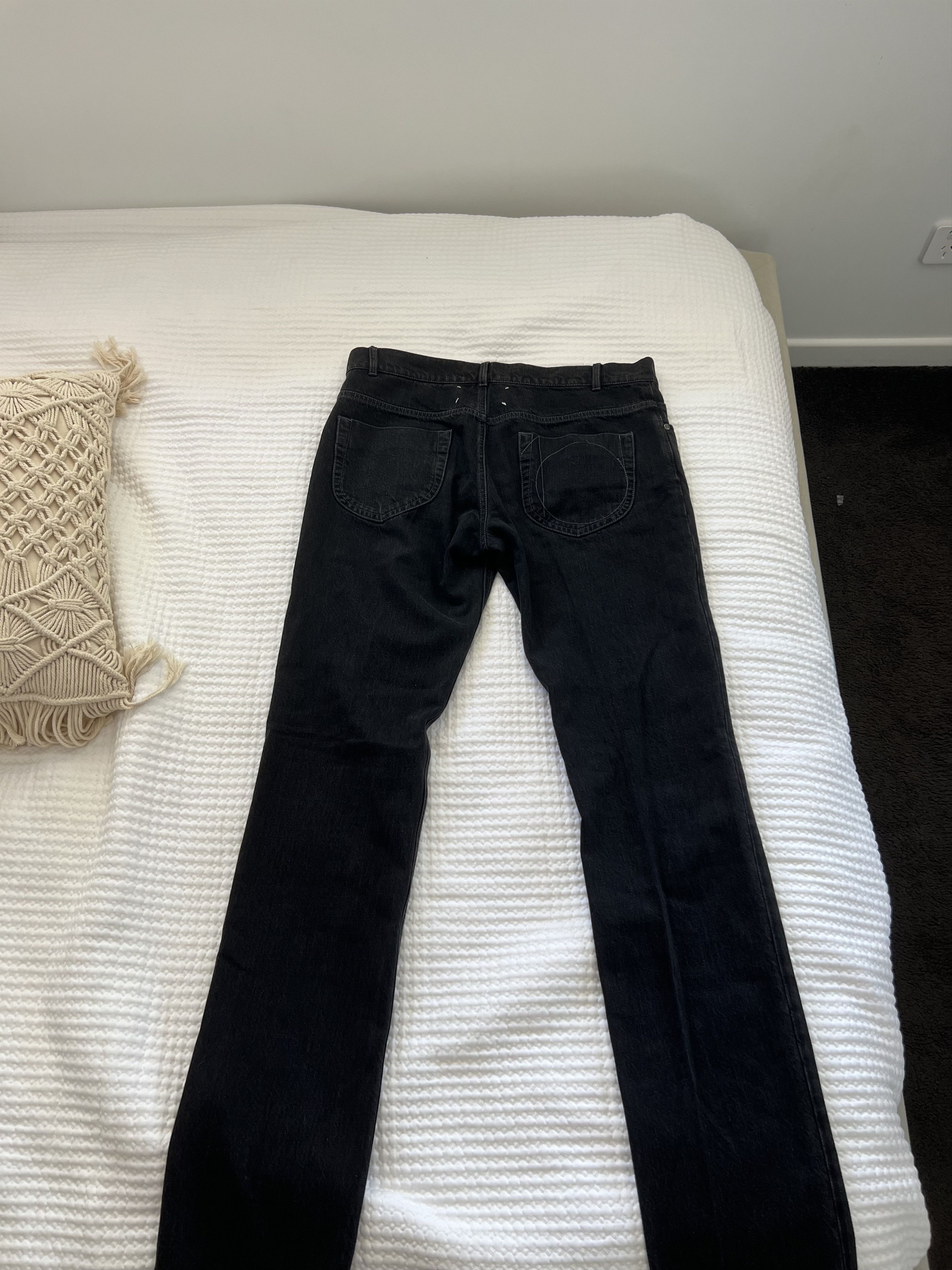 Maison Margiela black Maison Margiela jeans Size US 30 / EU 46 - 2 Thumbnail