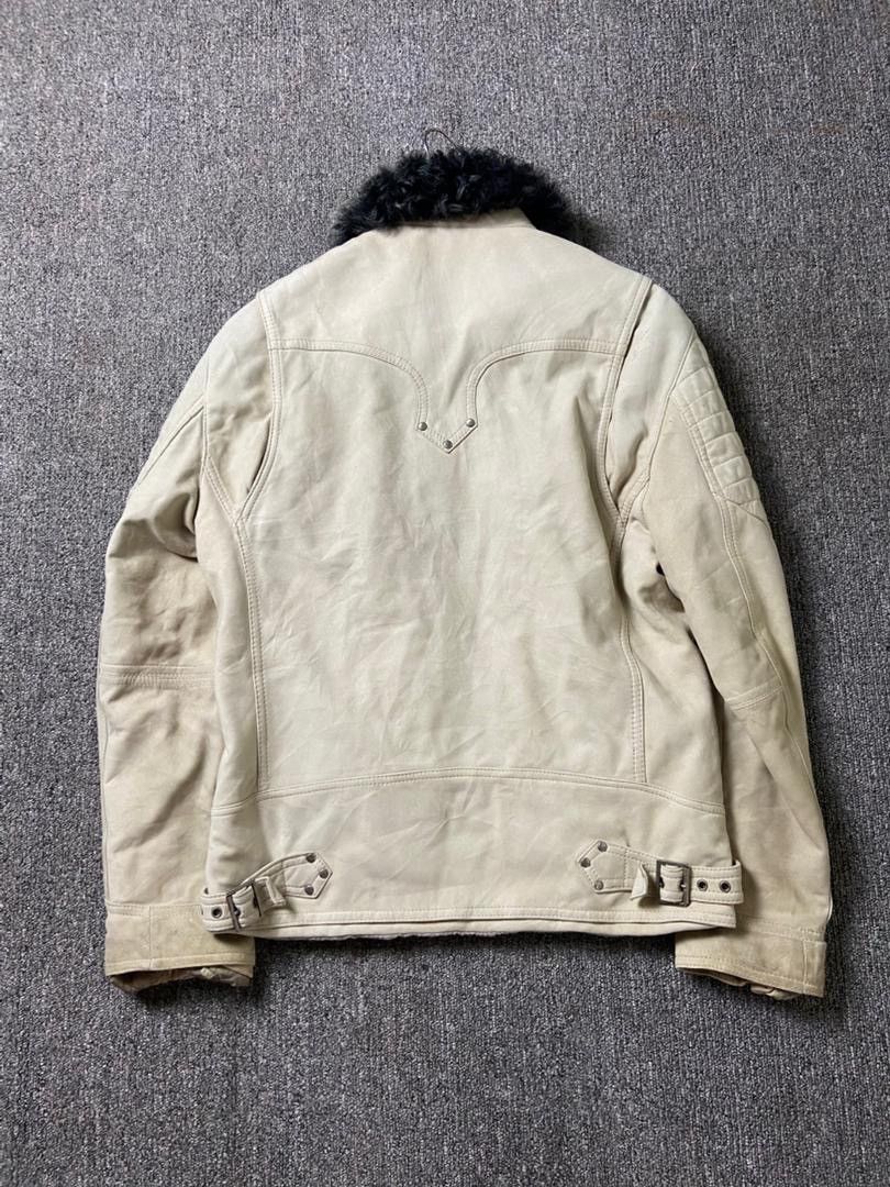 Japanese Brand Wind Armor Nichiwa Soft Leather Jacket (182) Size US XS / EU 42 / 0 - 2 Thumbnail