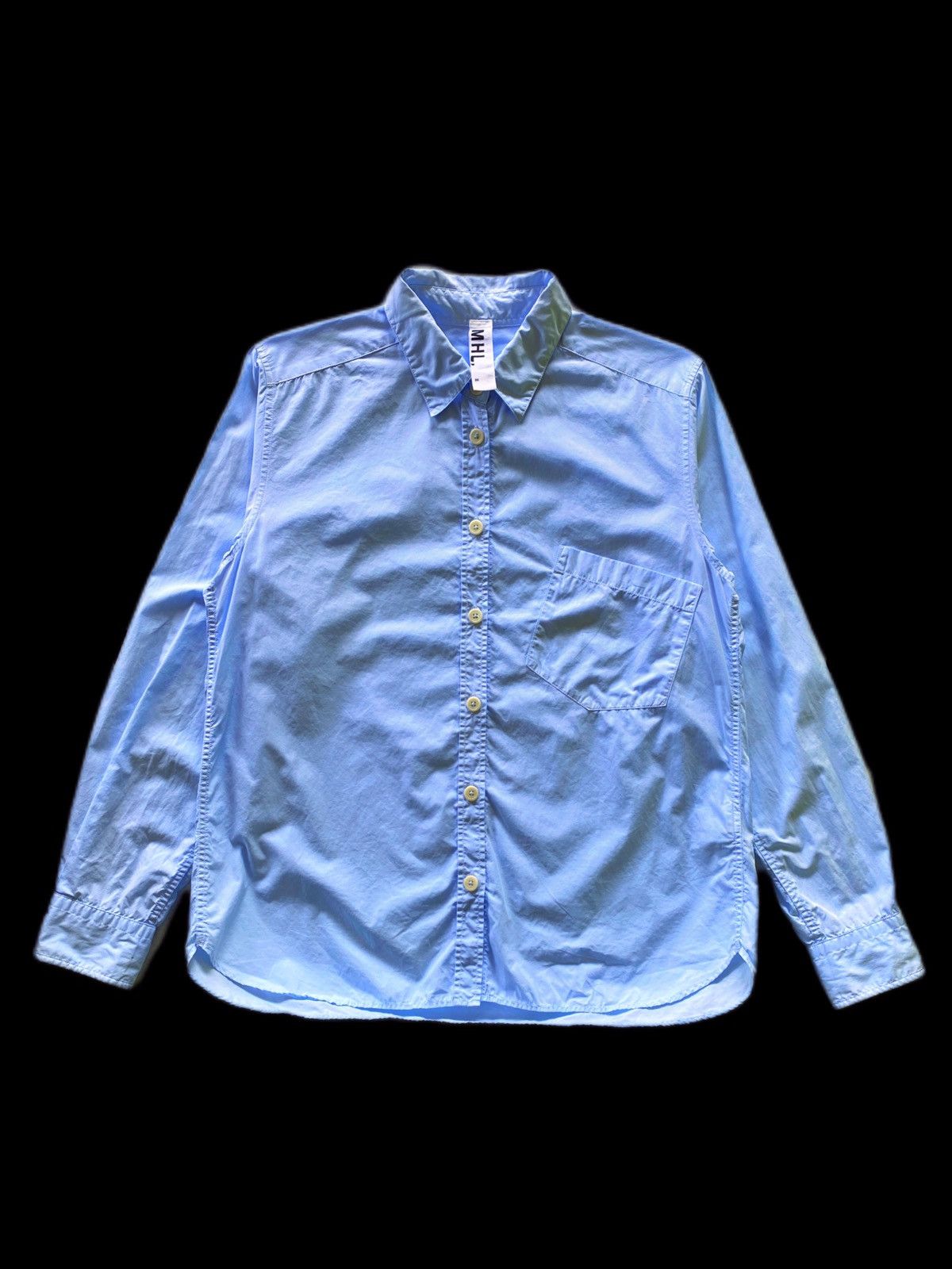 Vintage Margaret Howell Boxy Military Chambray Shirt