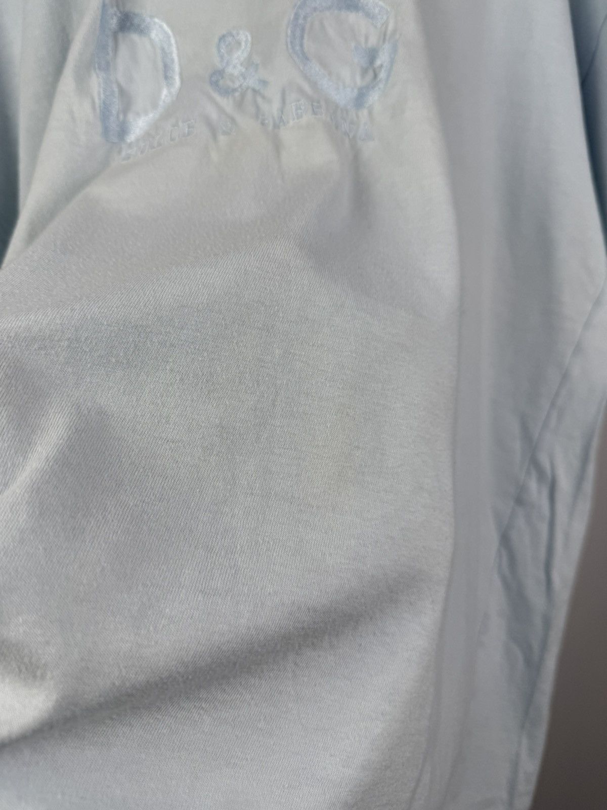 Dolce & Gabbana × Vintage Dolce Gabbana Faded Distressed T-shirt oversized Big Logo Size US L / EU 52-54 / 3 - 7 Thumbnail