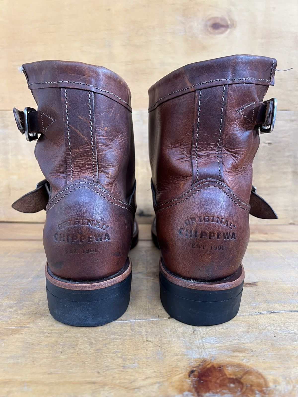 Chippewa Chippewa Raynard Engineer Boots Motorcycle Riding Women's Size US 7 / IT 37 - 8 Thumbnail