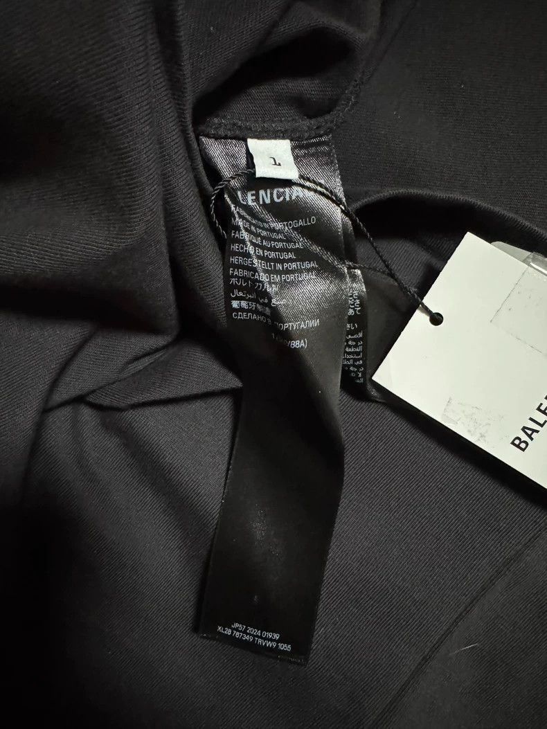 Balenciaga Balenciaga Vintage Basketball Jersey Black Shirt Size US S / EU 44-46 / 1 - 4 Thumbnail