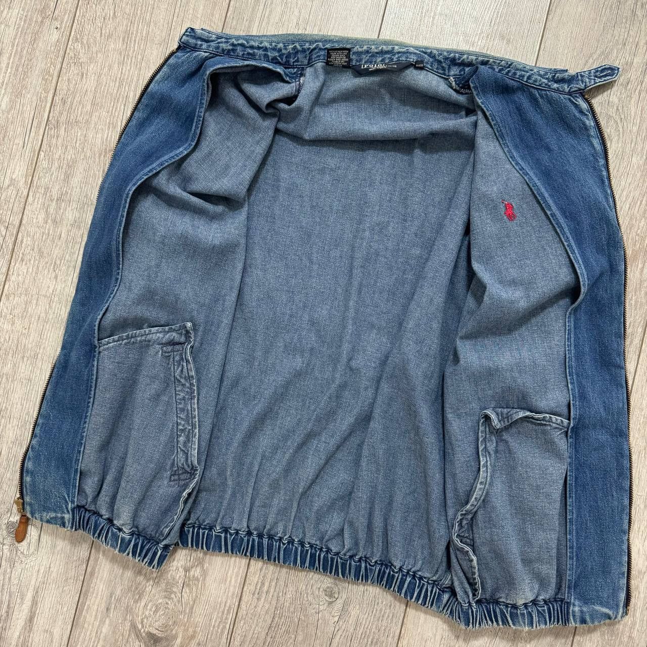 Polo Ralph Lauren × Vintage Vintage Polo Ralph Lauren Denim Jacket Size US L / EU 52-54 / 3 - 2 Thumbnail
