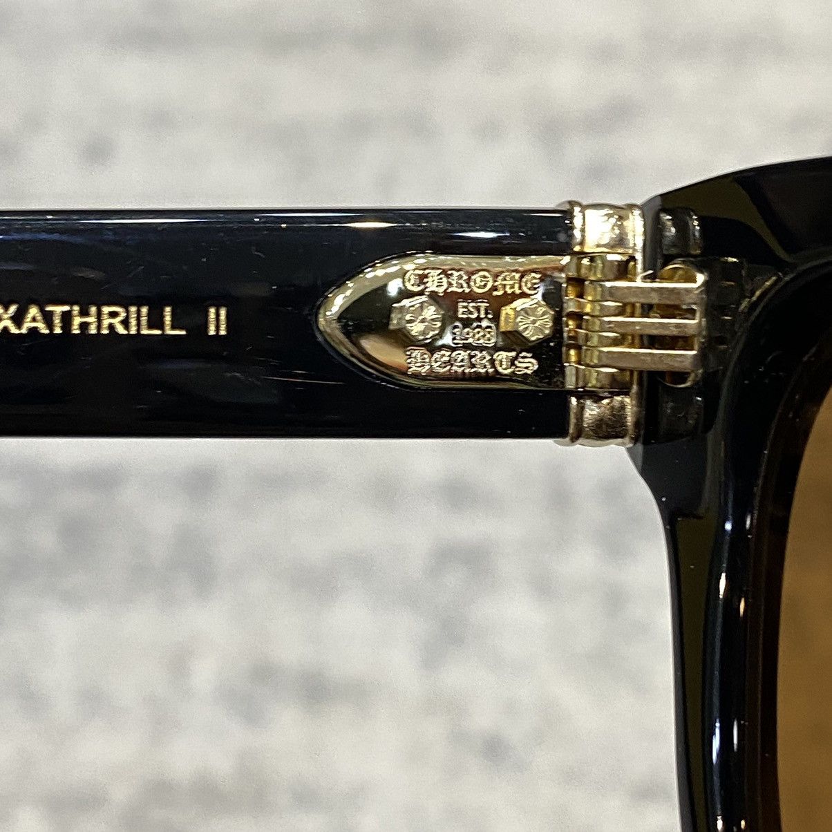Chrome Hearts CHROME HEARTS MIDIXATHRILL II Black/ 18KGP Size ONE SIZE - 8 Thumbnail
