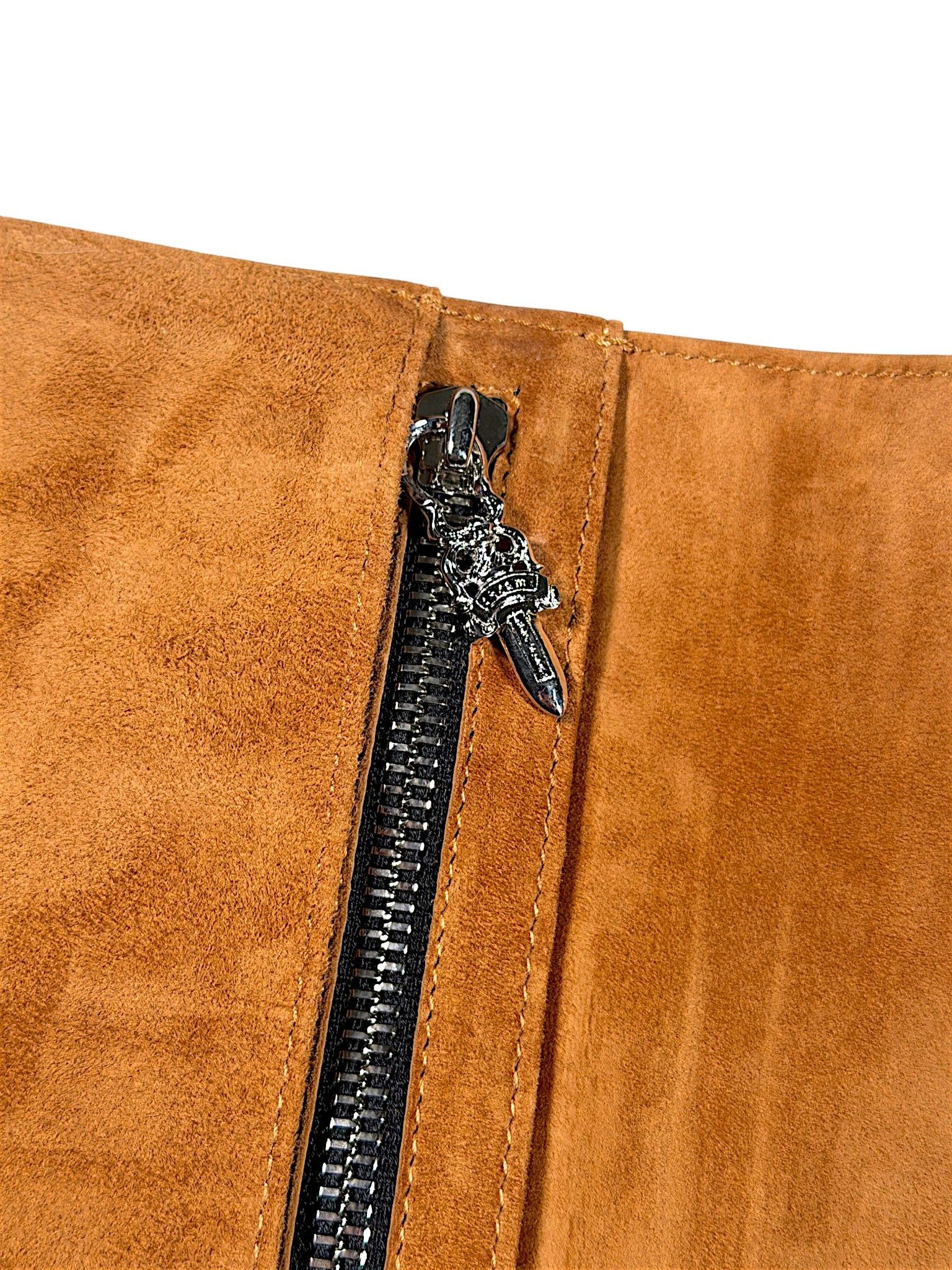 Chrome Hearts Suede Rhodium Wave Wallet Size ONE SIZE - 7 Thumbnail