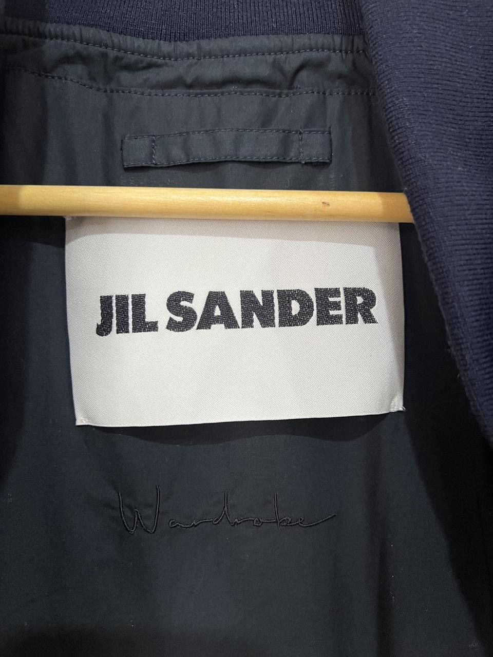 Jil Sander Jil Sander Wool Gabardine Bomber Jacket Navy Size US M / EU 48-50 / 2 - 3 Thumbnail