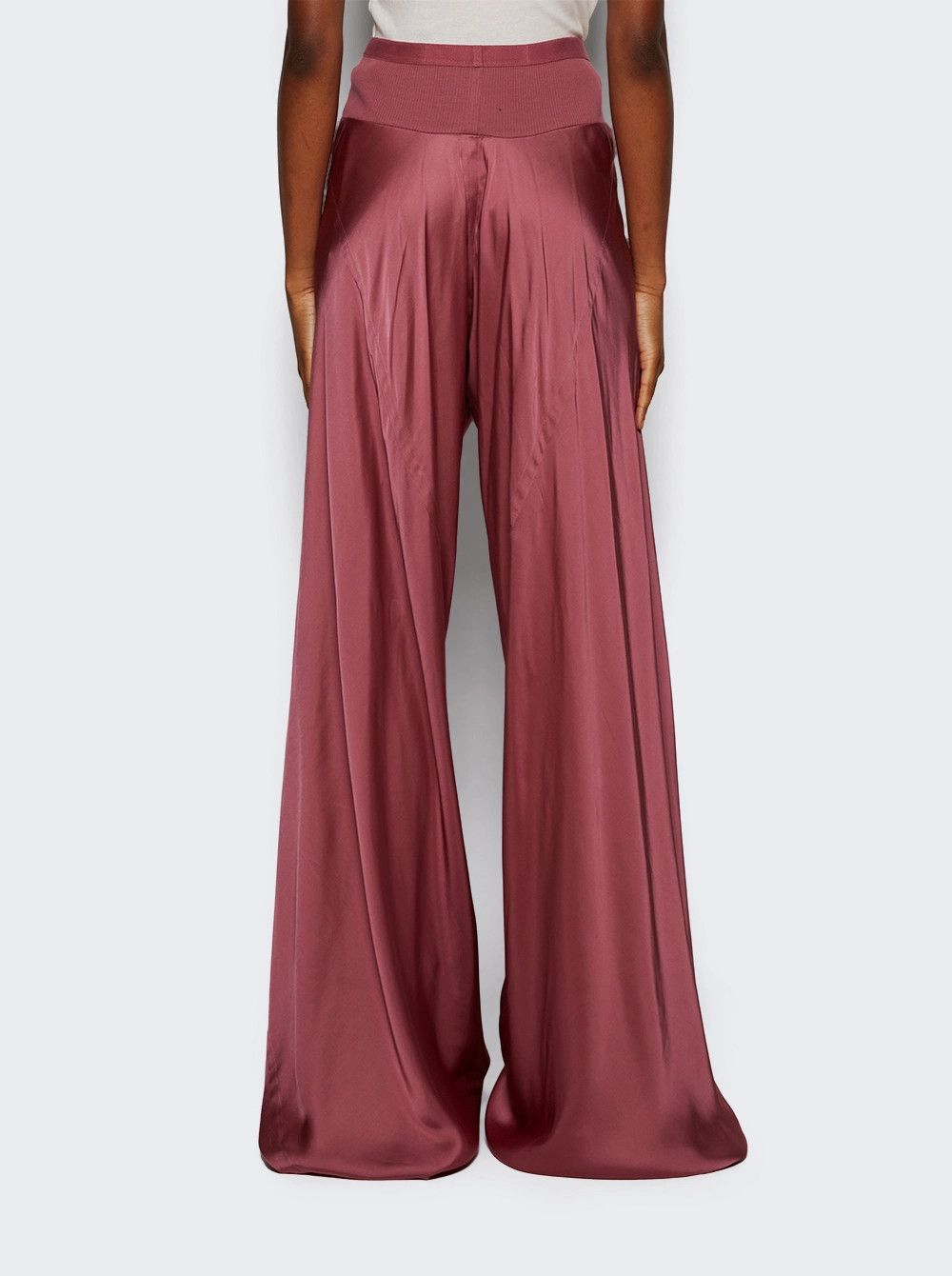 Rick Owens o1mle0426 Forever Bias Pants in Pink Size 27" / US 4 / IT 40 - 4 Thumbnail