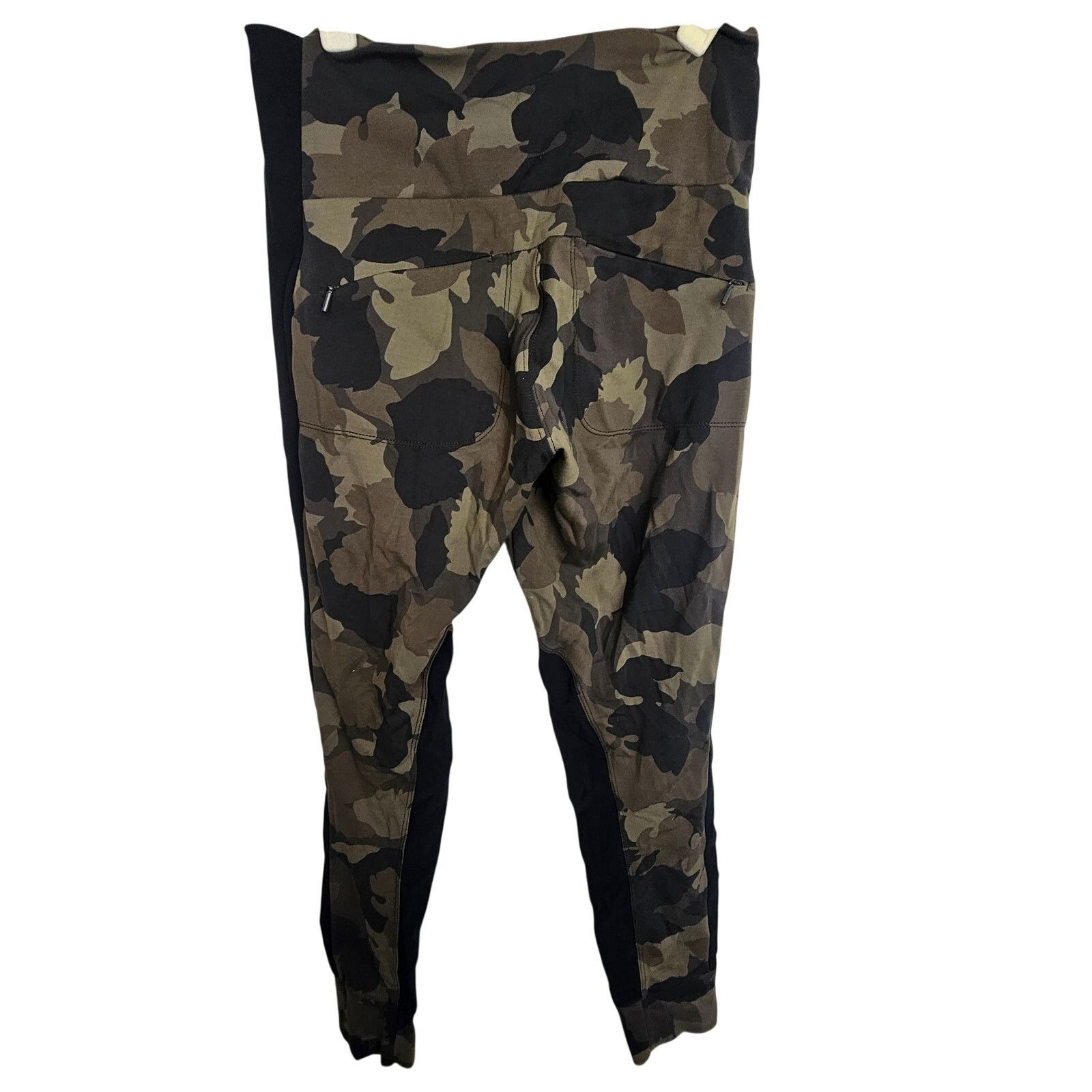 Athleta Athleta Womens Green Camo Print Jogger Leggings S Gorpcore Size 27" / US 4 / IT 40 - 6 Thumbnail