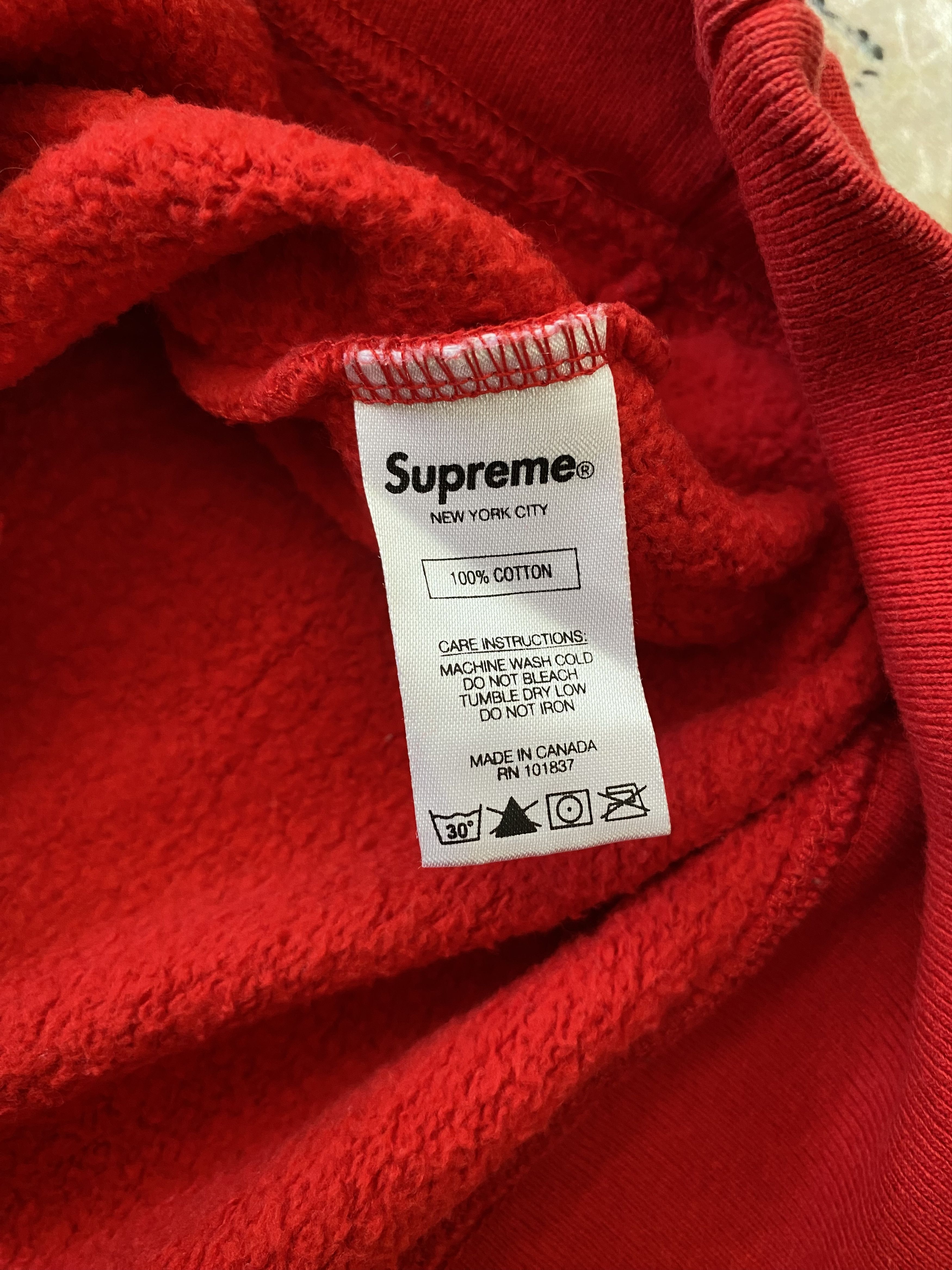 Supreme Supreme Illegal Business Controls America Hooded Sweatshirt Size US L / EU 52-54 / 3 - 7 Thumbnail