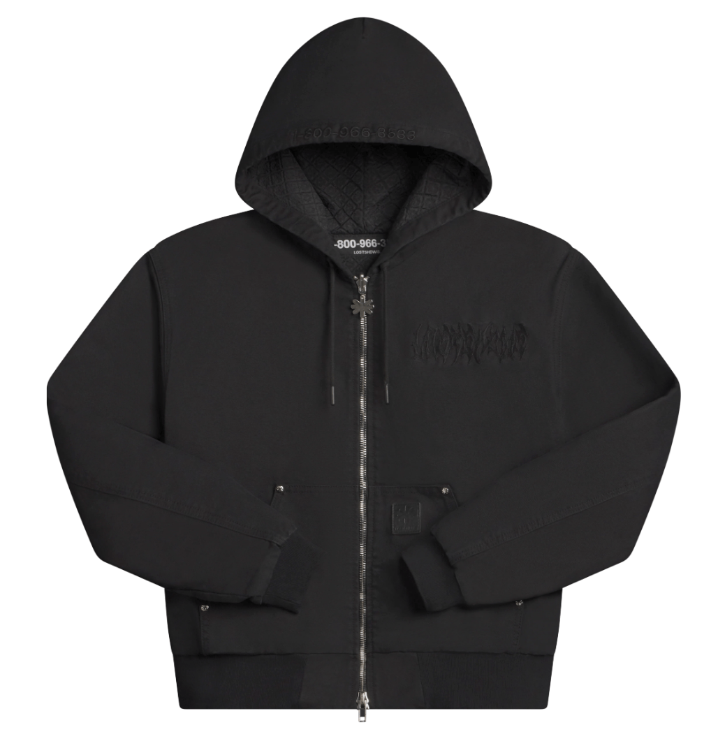 LOSTSHDWS LOSTSHDWS 'Reversible Detached' Oil Black Work Jacket Size US XXL / EU 58 / 5 - 1 Preview
