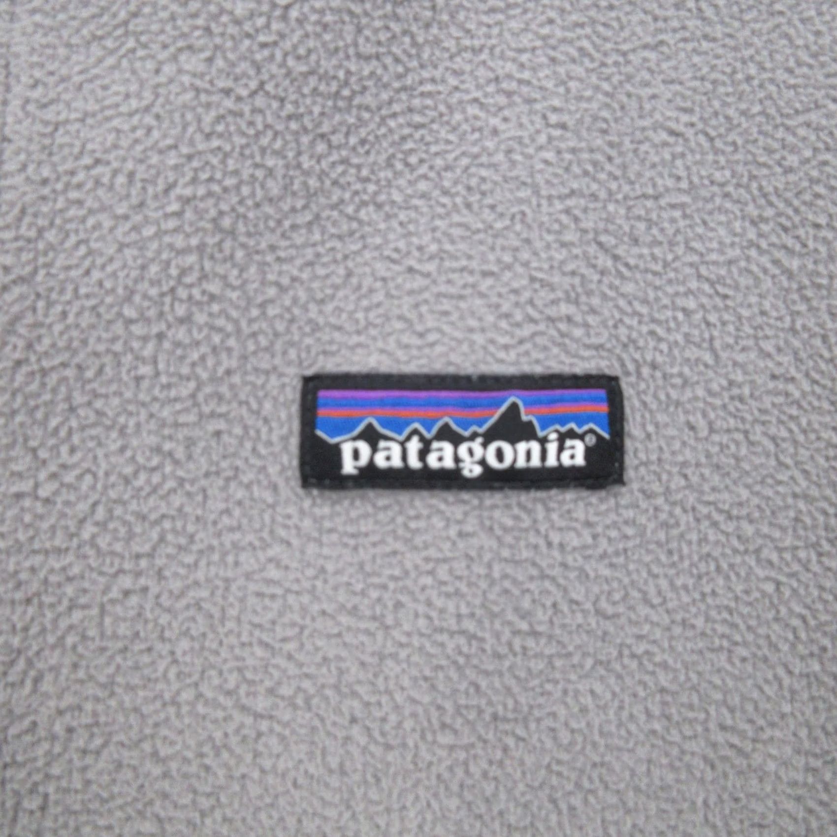 Patagonia Patagonia Pullover Womens Medium Gray Quarter Zip Fleece Embroidered Tiger Logo Sweater S/Sactive? Size M / US 6-8 / IT 42-44 - 6 Thumbnail