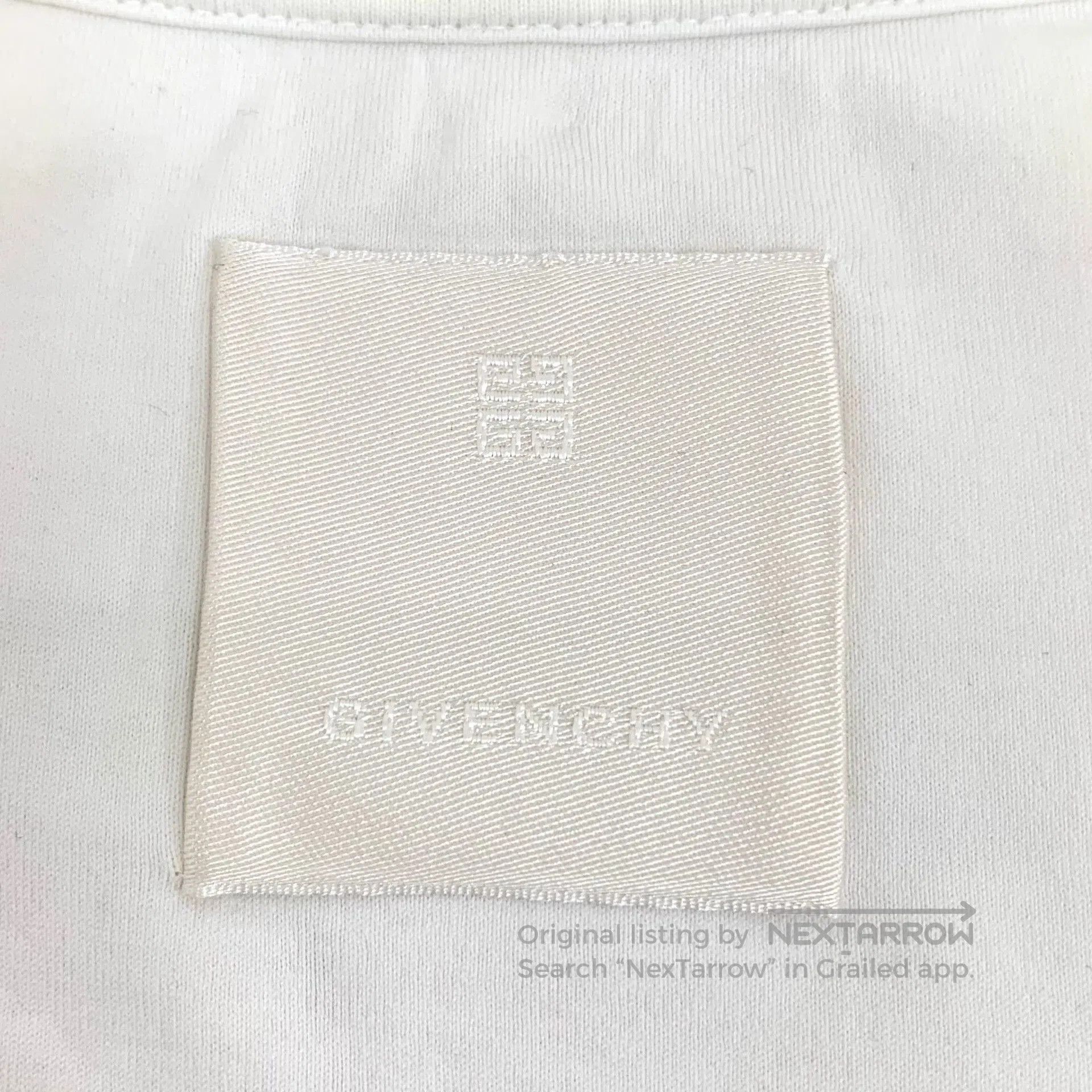 Givenchy Givenchy White Heart Print Cotton T-Shirt. Size US M / EU 48-50 / 2 - 5 Thumbnail