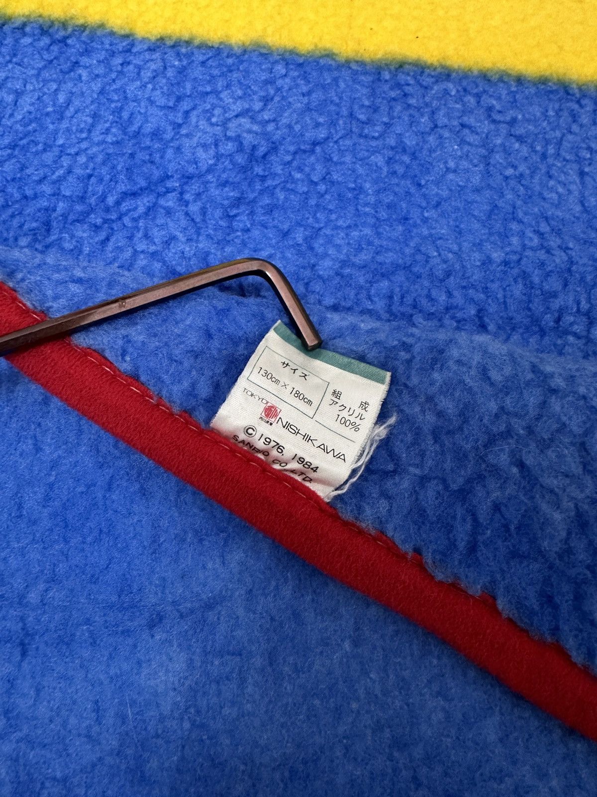 Cartoon Network × Japanese Brand × Vintage SANRIO HELLO KITTY Vtg 84’ Acrylic Blanket Size ONE SIZE - 8 Thumbnail