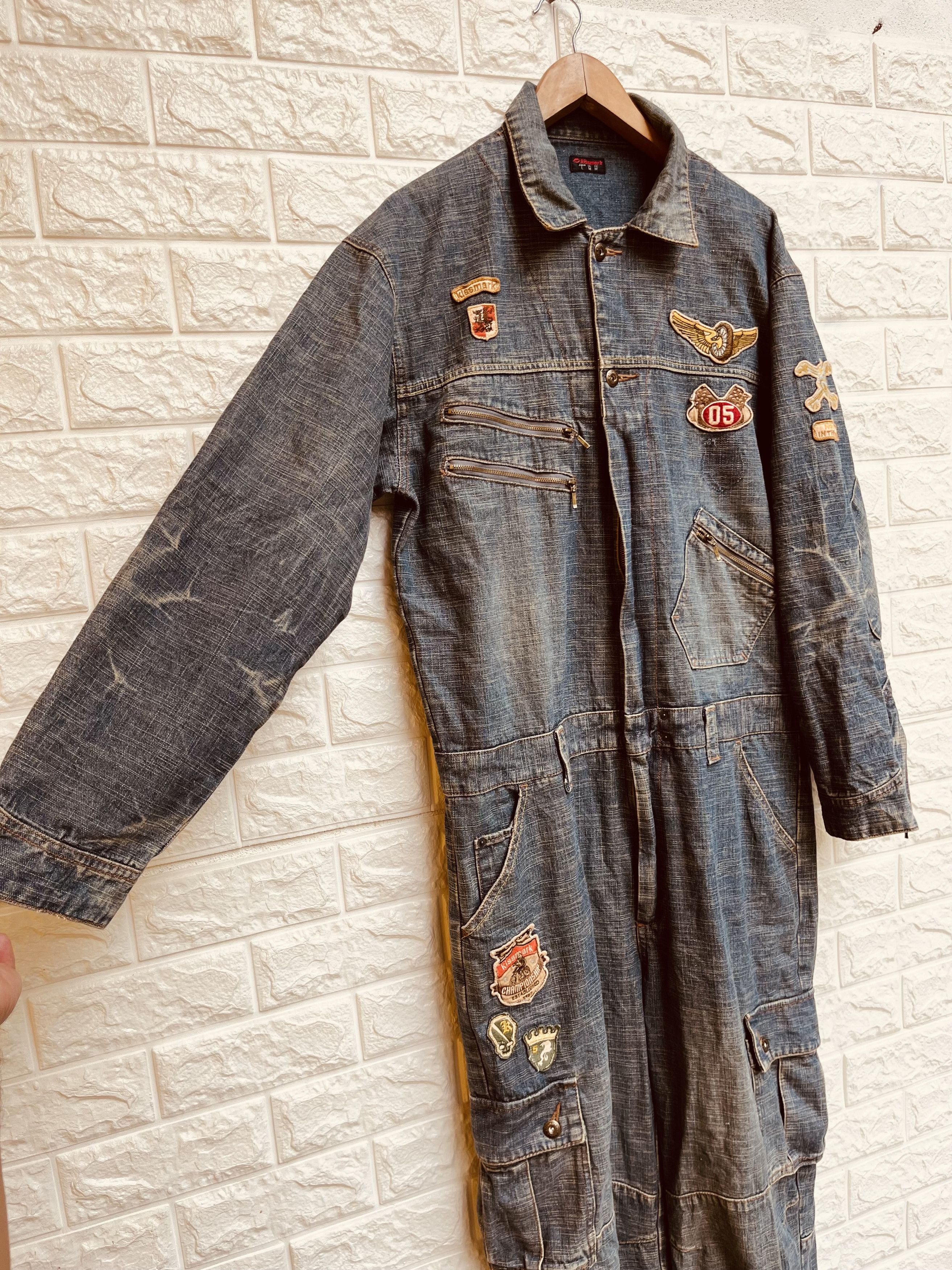 Japanese Brand Vintage Kissmark Overall Japanese Designer Fashion Style Size US 34 / EU 50 - 8 Thumbnail