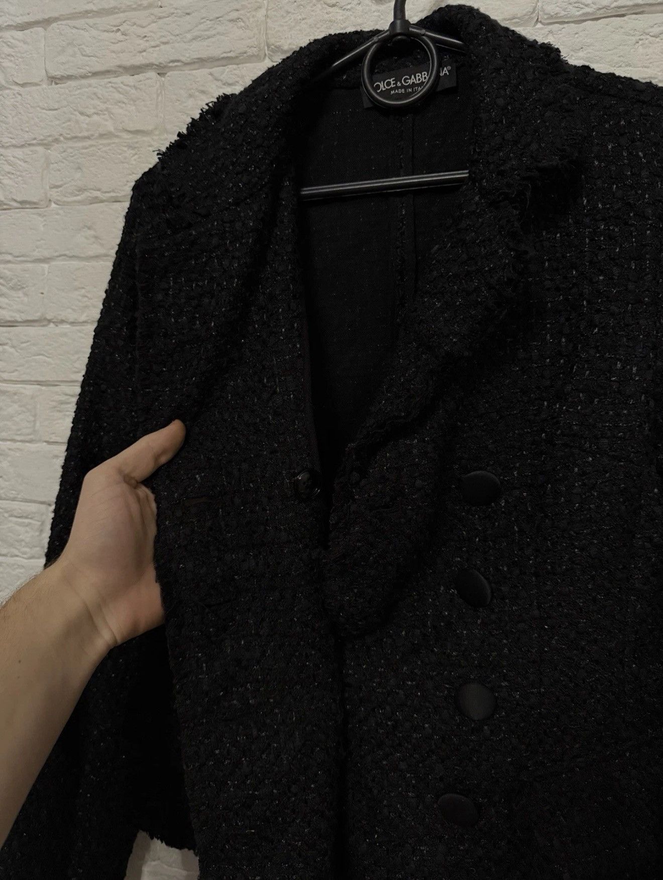 Dolce & Gabbana Rare Chic Dolce Gabbana Boucle Tweed Blazer Japan Exclusive Size XS / US 0-2 / IT 36-38 - 4 Thumbnail