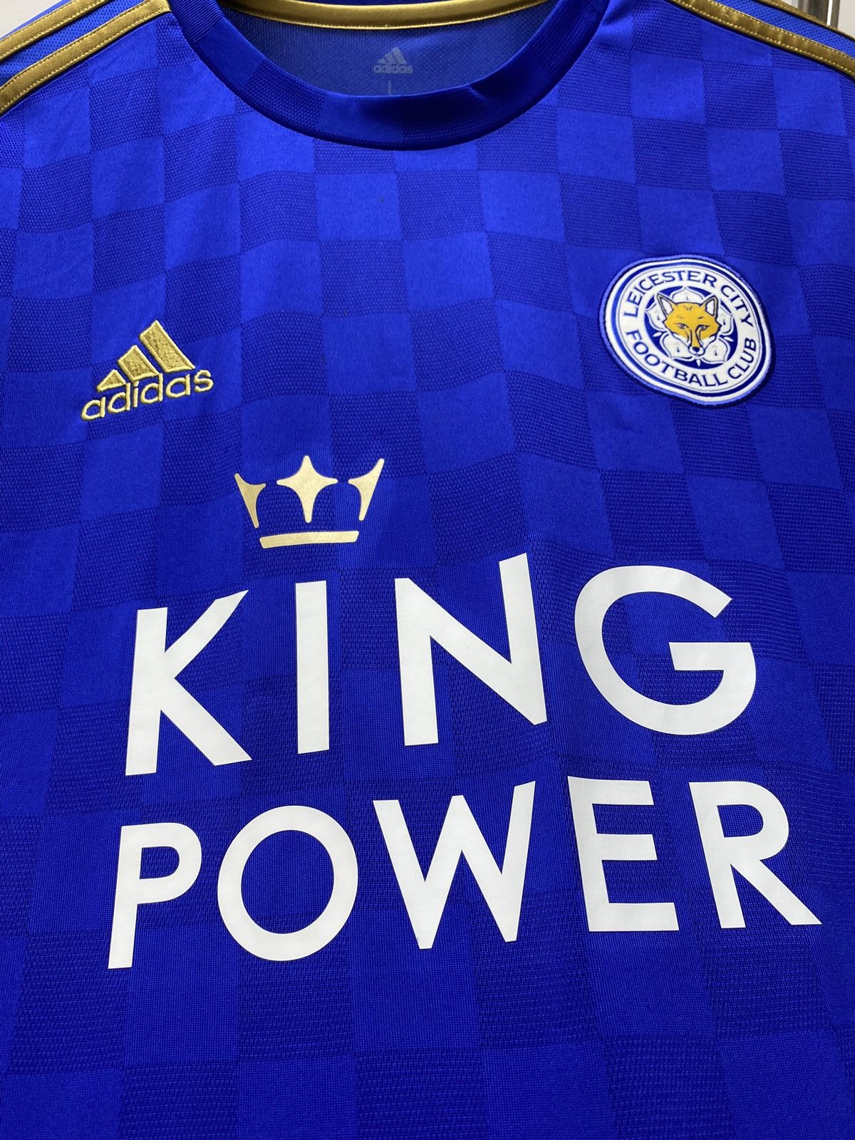 Adidas Leicester City 2019-2020 Home Soccer Jersey Football Shirt Size US L / EU 52-54 / 3 - 10 Thumbnail