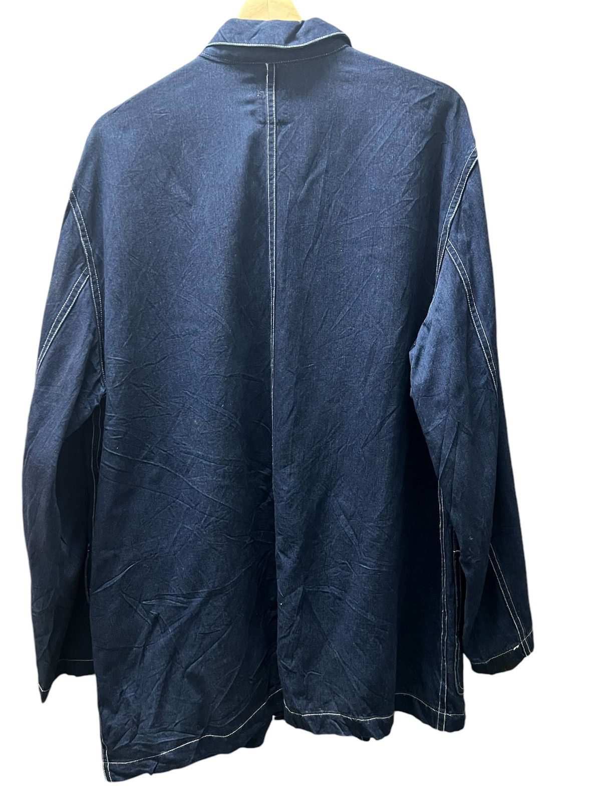 Hai Sporting Gear Hai Sporting Gear Issey Miyake BUTTON UP DENIM blue Size US M / EU 48-50 / 2 - 2 Thumbnail