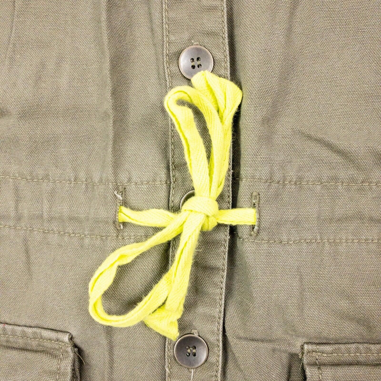 Other All Access Olive Green Lace Cargo Jacket Hooded Womens Small Size S / US 4 / IT 40 - 6 Thumbnail