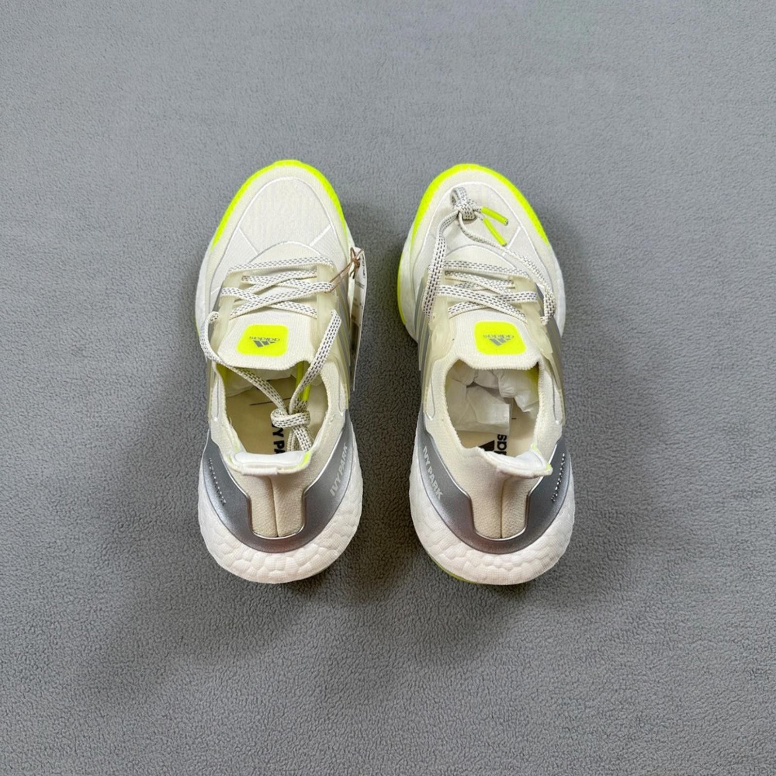 Ivy Park Adidas IVY PARK Ultraboost Cream White Yellow Running Shoes Size US 5 / EU 37 - 3 Thumbnail
