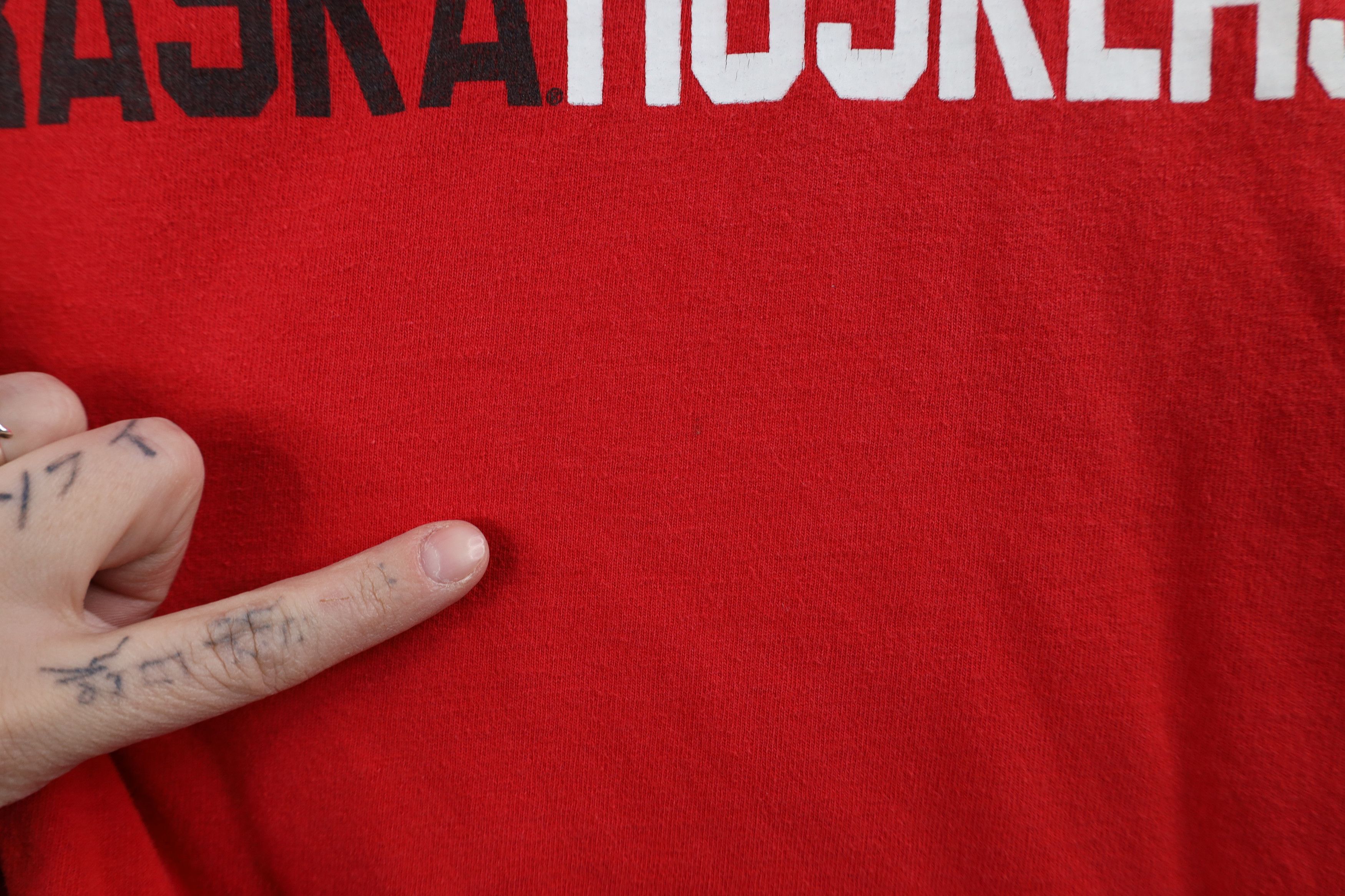 Champion × Vintage Vintage Champion University of Nebraska Short Sleeve T-Shirt Size US M / EU 48-50 / 2 - 7 Thumbnail