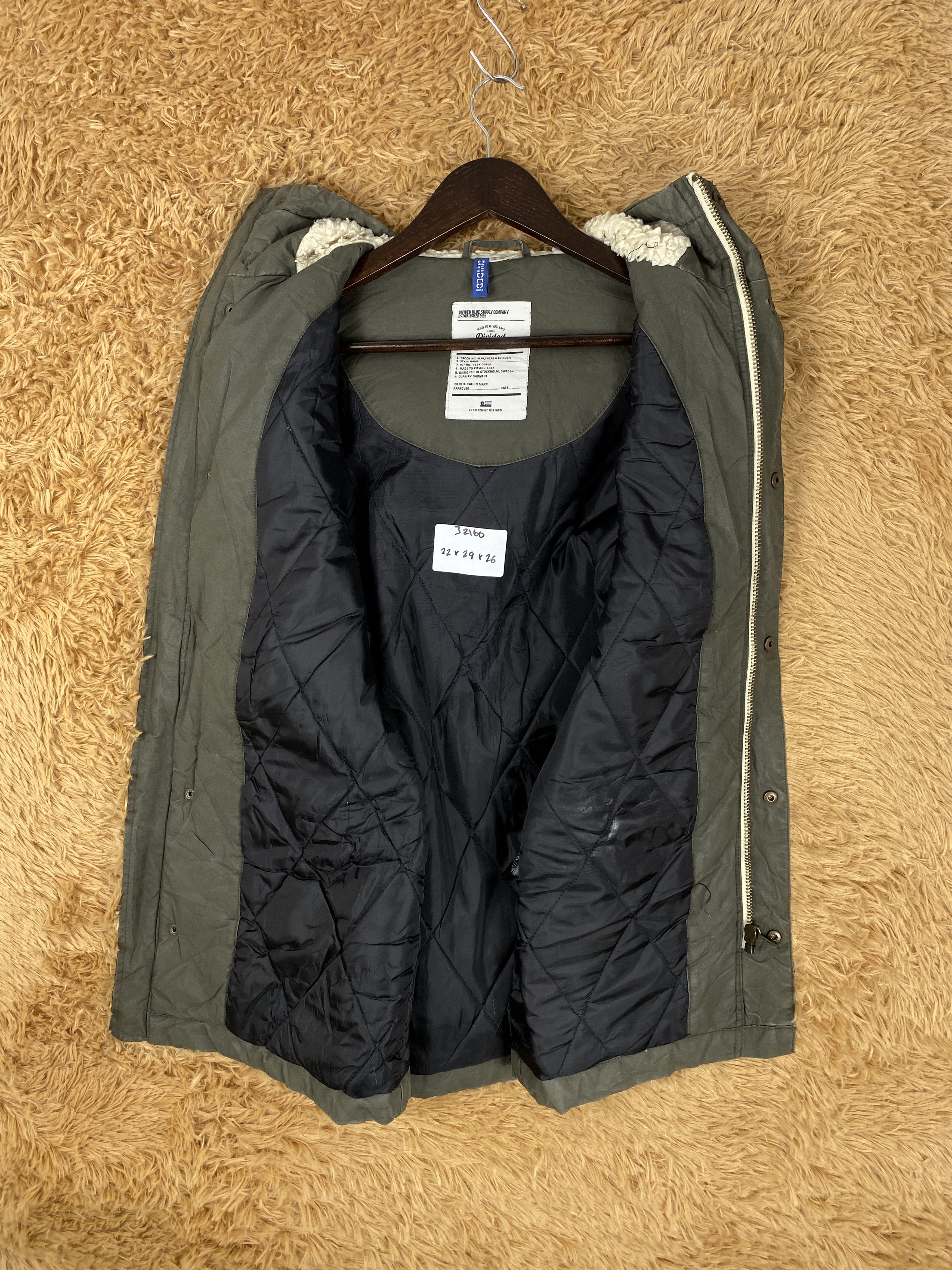 H&M Divided H&M Hoodie Quilted Lining Jacket J2160 Size US S / EU 44-46 / 1 - 7 Thumbnail