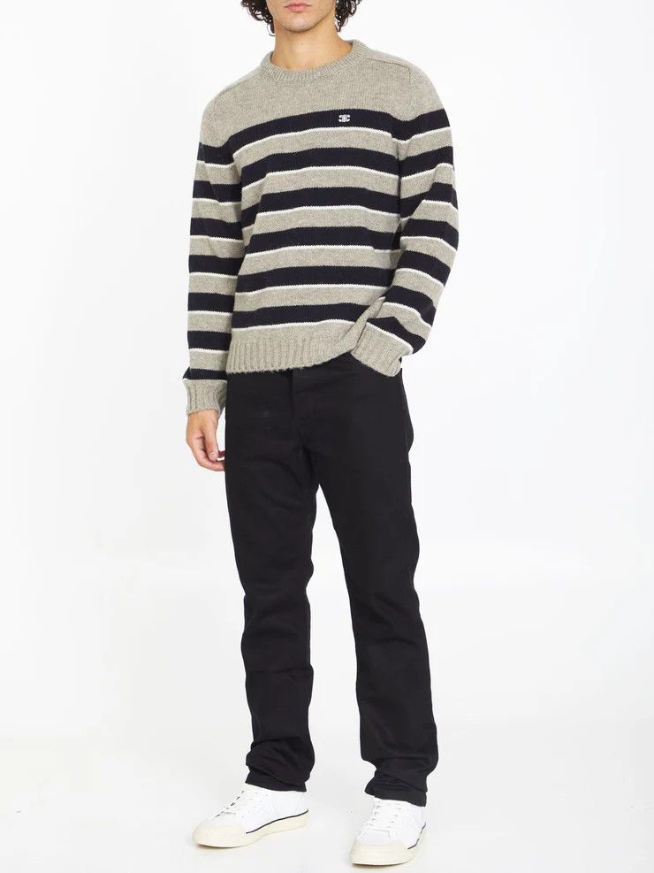 Celine o1bcso1str0925 2N782085T Lou Jeans in Vintage Pure Black Size US 27 - 2 Thumbnail