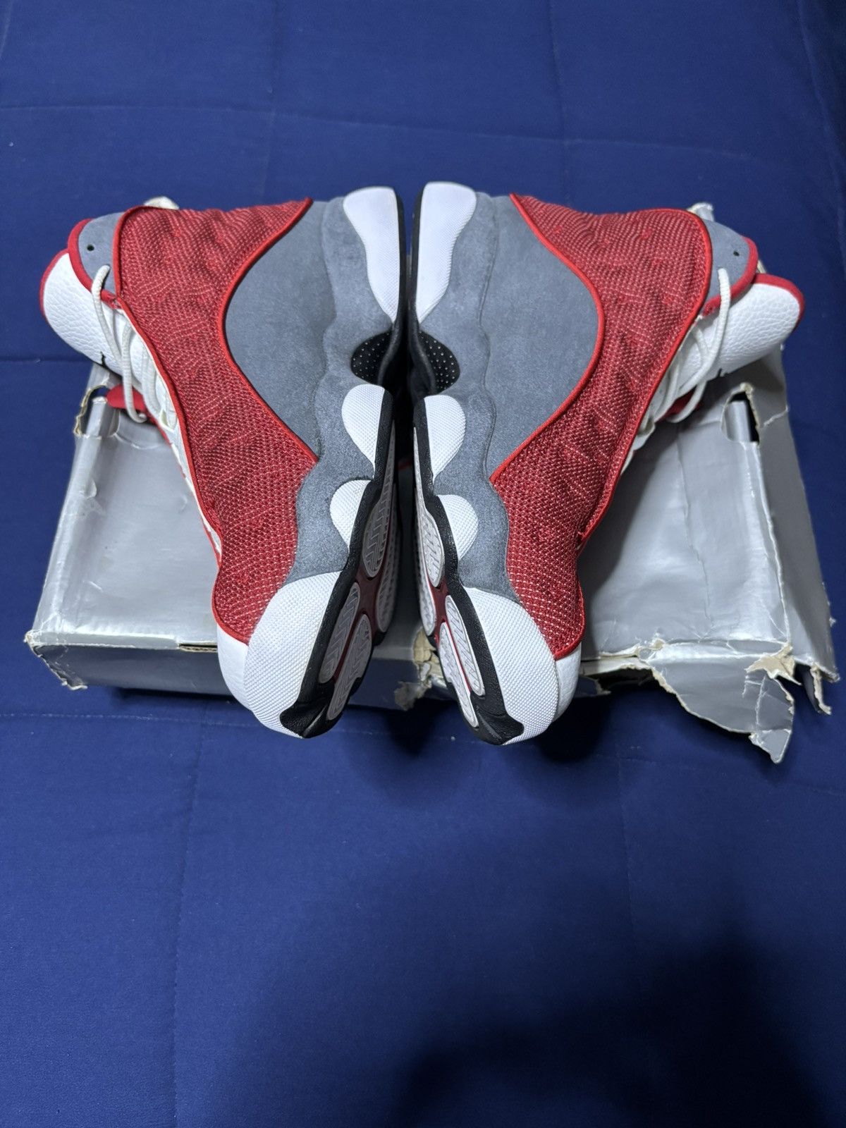 Jordan Brand Jordan 13 Retro Red Flint 2021 Size 10.5 Size US 10.5 / EU 43-44 - 3 Thumbnail