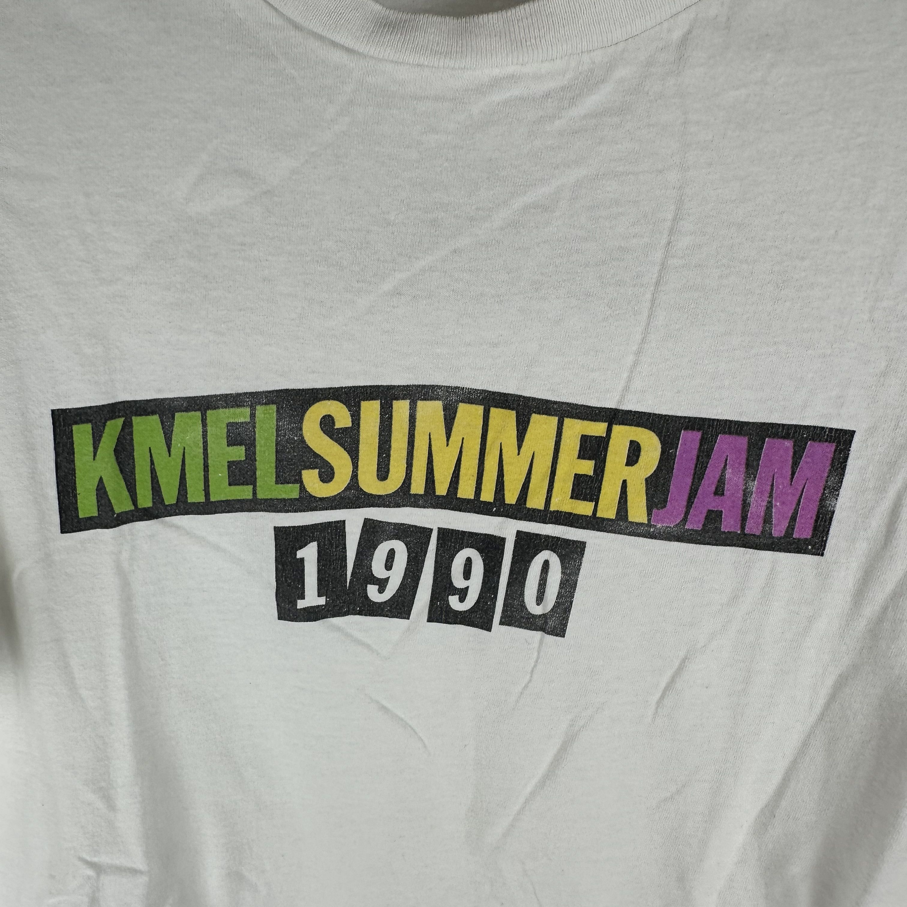 Vintage 1990 KMEL Summer Jam Can't Touch This Hip Hop Festival Tee Size US XL / EU 56 / 4 - 2 Thumbnail